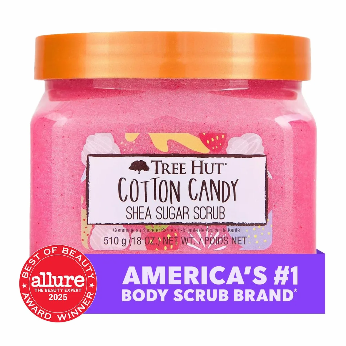 Tree Hut Scrub Cotton Candy 510 gr