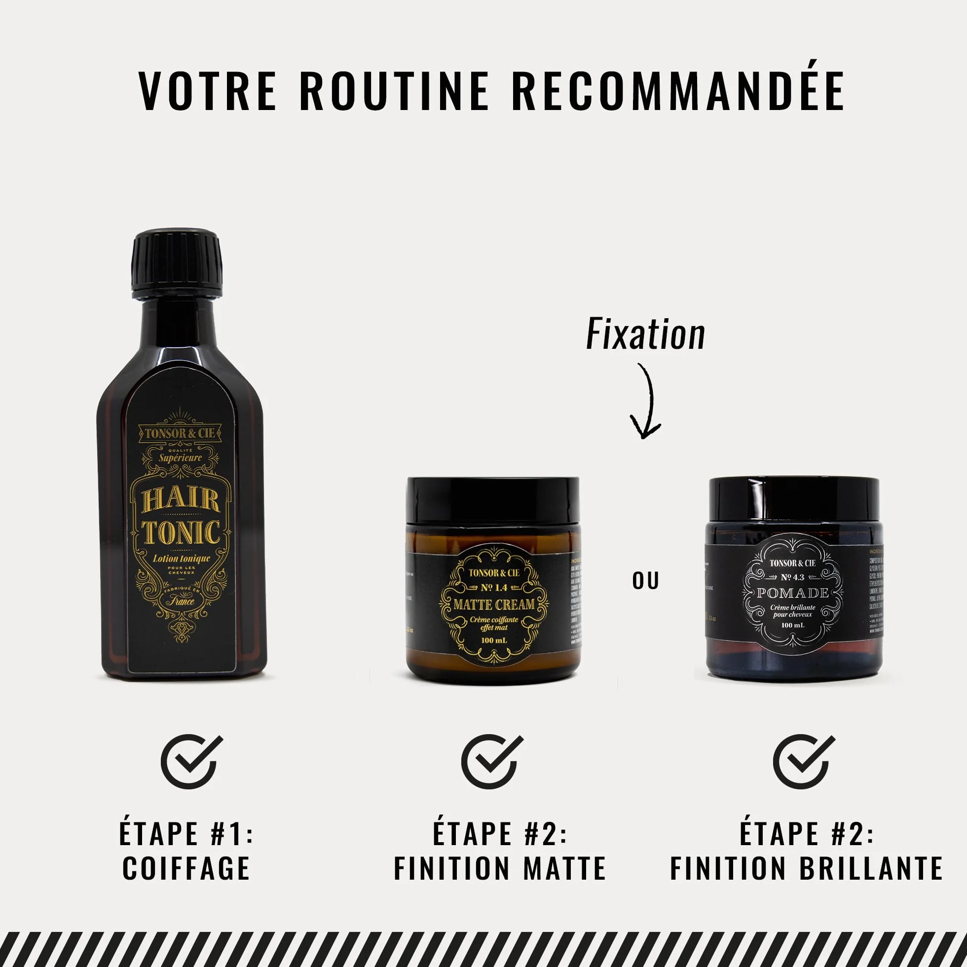 Tonsor & Cie - Hair Tonic Citrus 200 ml - Lotion Tonique Cheveux Rafraîchissante & Tonifiante - Parfume le Cuir Chevelu Sans Effet Gras - Soin Quotidien Naturel - Formulée et Fabriquée en France