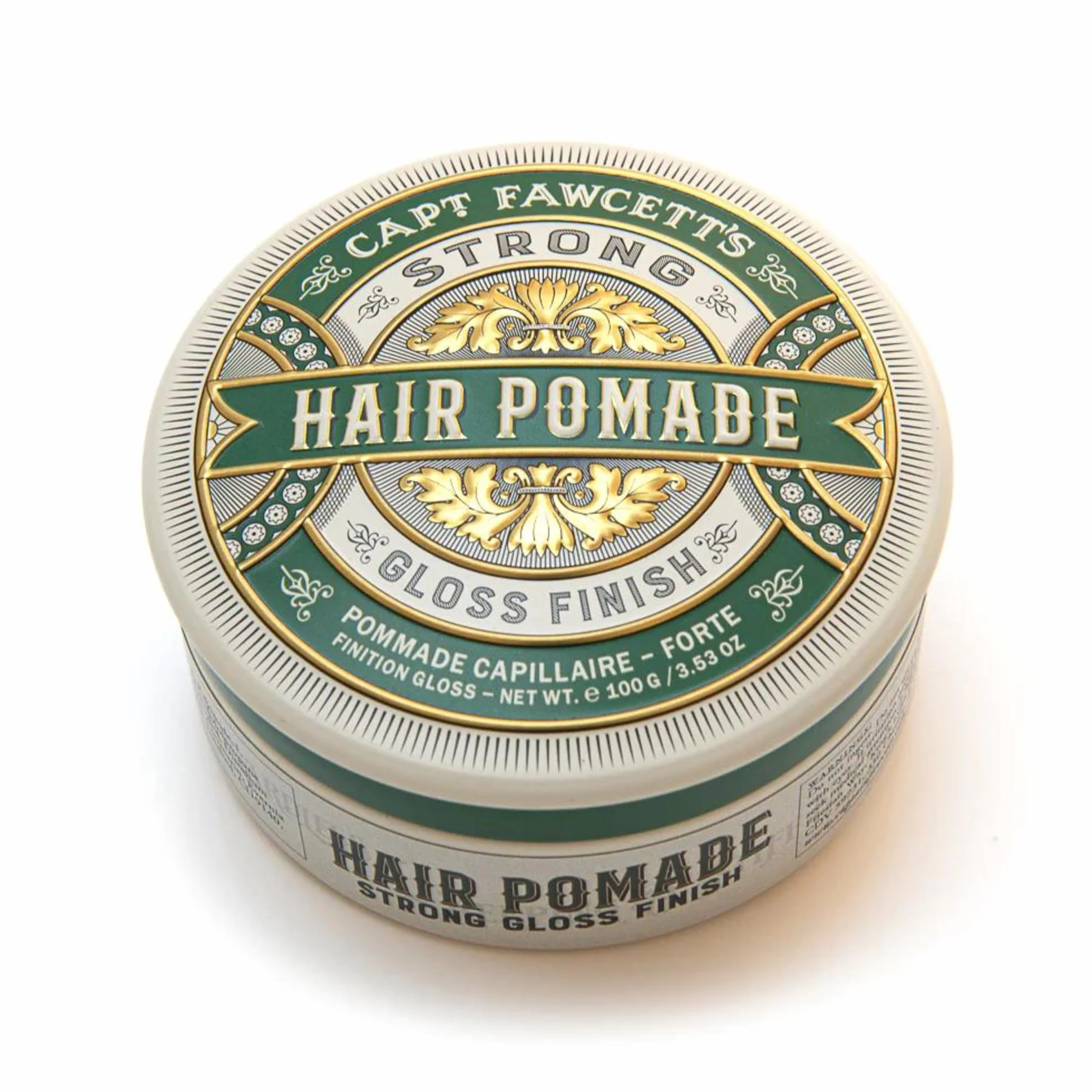 Captain Fawcett - Pommade forte – Tenue forte et finition brillante