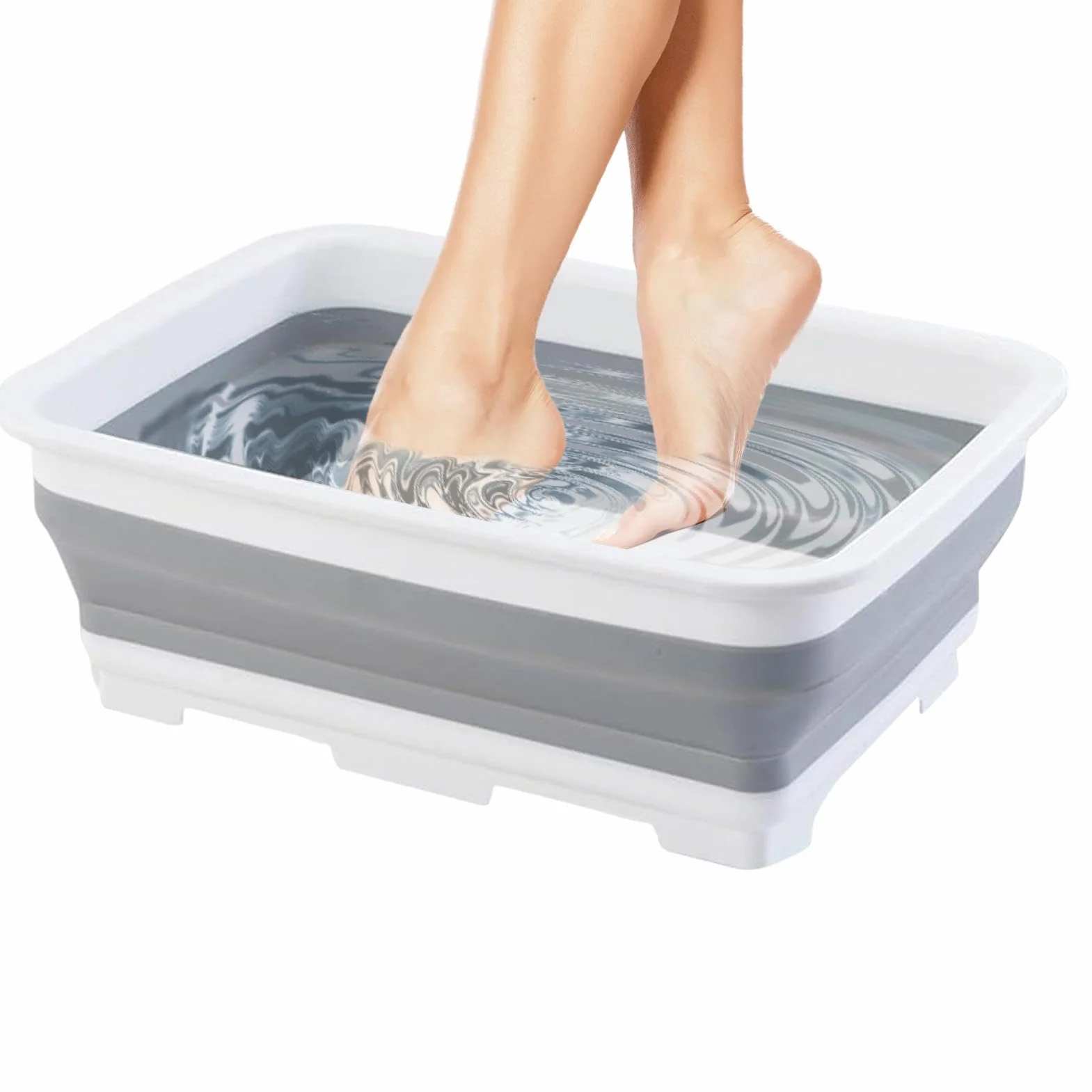 Bassin de trempage pour les pieds de piscine,Seau de Lavage des Pieds de Spa,Bassine de Bain de Pieds d'Entrée de Piscine - Pour La Piscine, Plage, Camping, Lac, Étang, Jardin, Arrière-Cour, Et Pelous