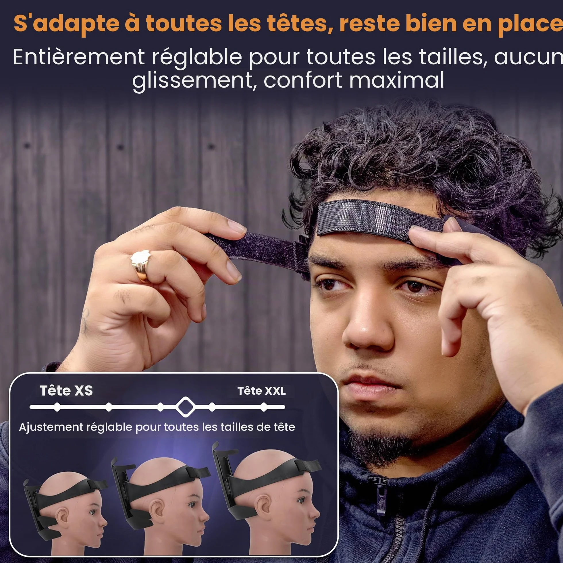 Kit de coupe de cheveux pour homme | Guide de coupe automatique 2 pièces pour homme : modèle de rasage et guide de décoloration | Outil de décoloration des cheveux à taille réglable et modèle de