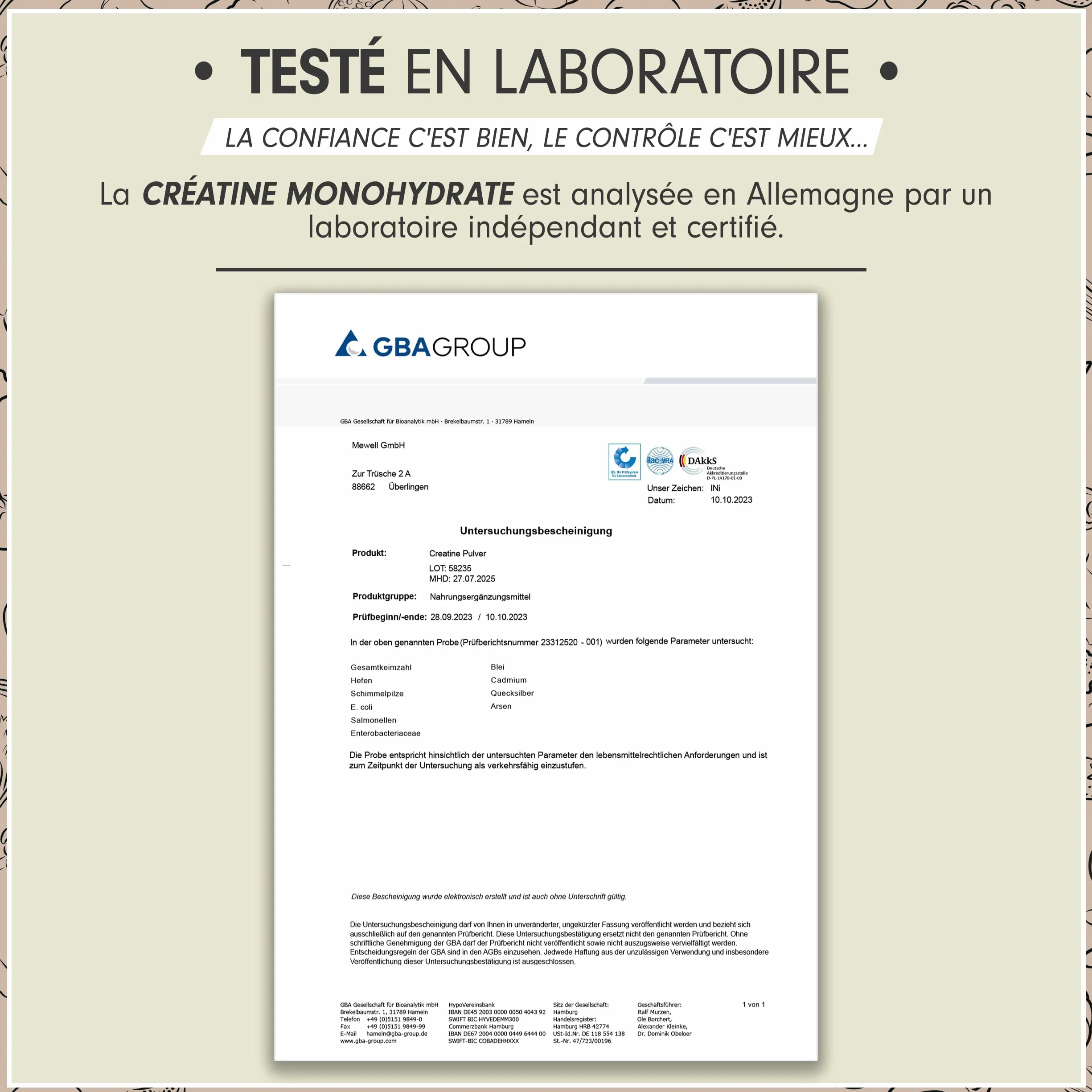 Créatine Monohydrate Poudre 1kg Micronisée Pure - Végétalien, Haut Dosage pour Force