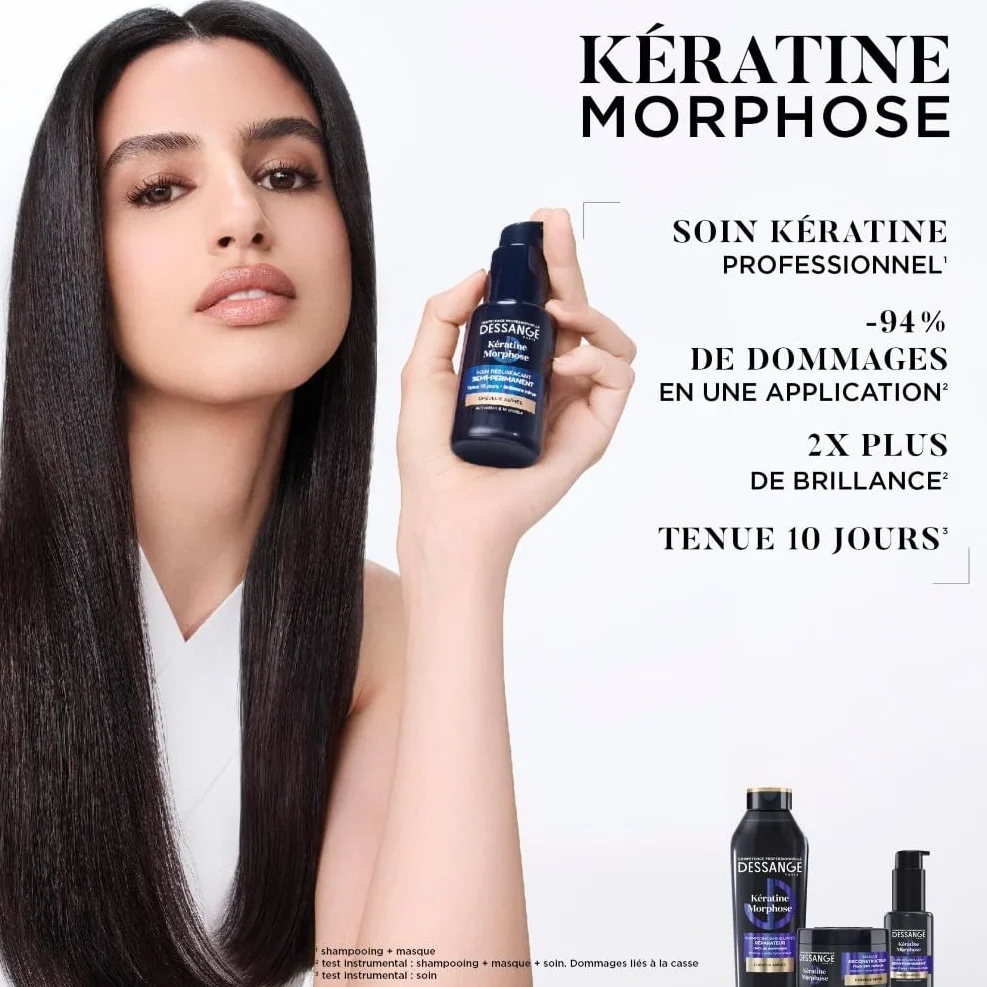 DESSANGE Masque Cheveux Reconstructeur Kératine Morphose 280ml