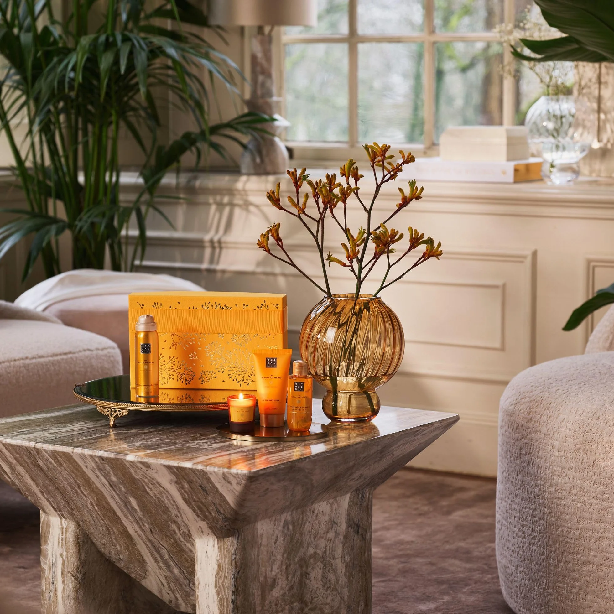 RITUALS Coffret cadeau The Ritual of Mehr Small - Soins peau orange douce bois de cèdre