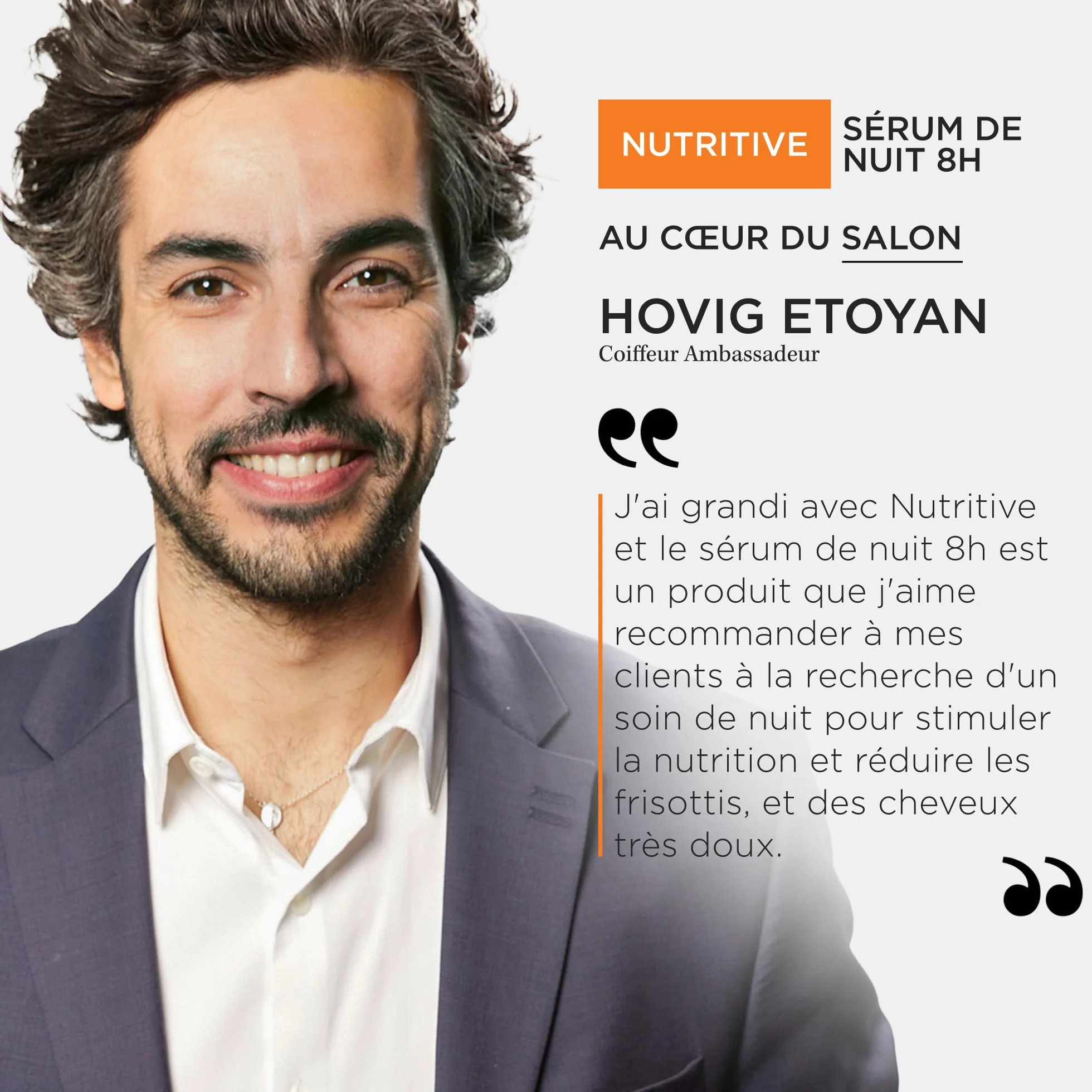 KERASTASE Nutritive 8H Magic Night Serum Cheveux Secs Nourrit Protège Humidité Protéines Végétales Niacinamide