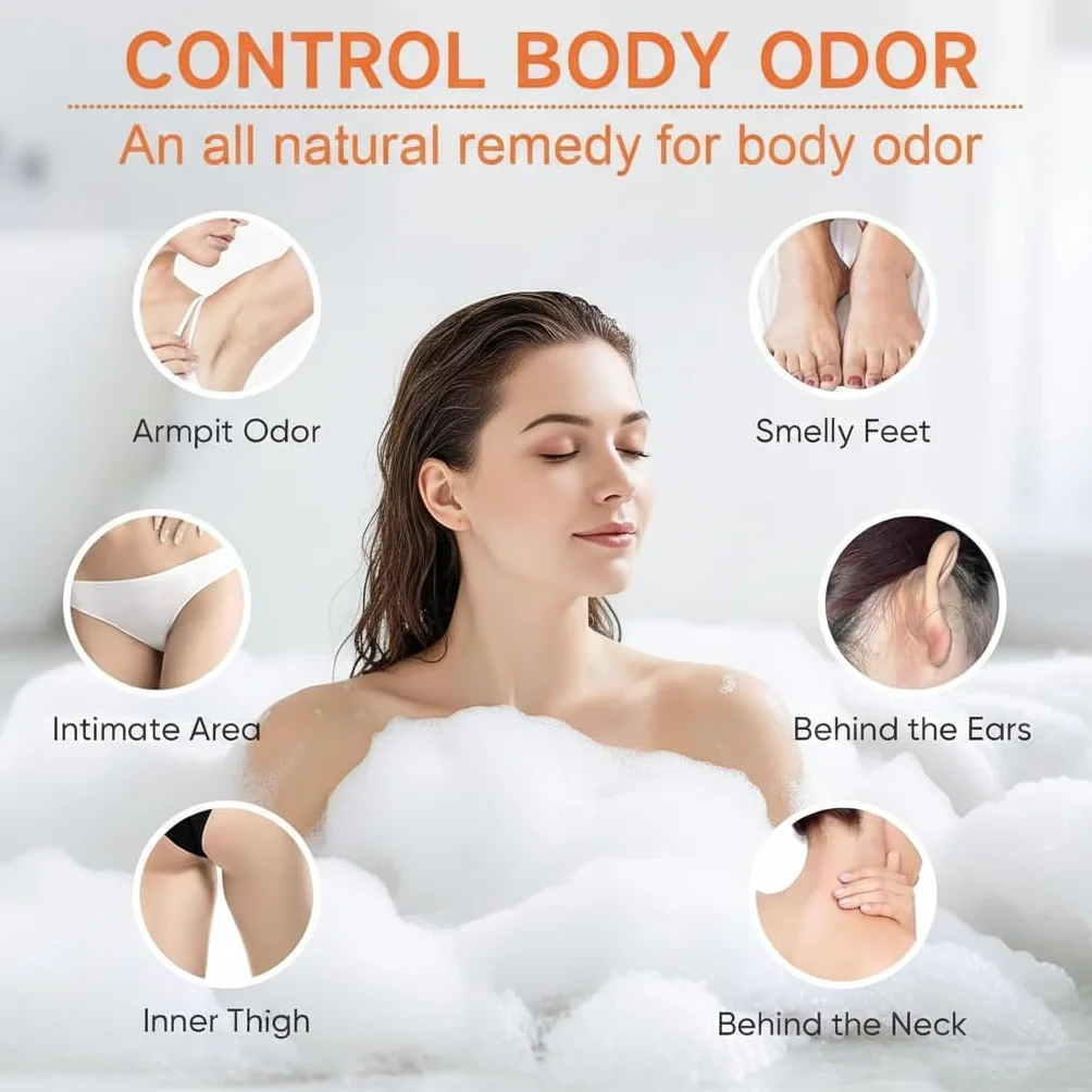 Savon au Kaki Extrait de Thé Vert Lot de 3 Désodorisant Fait Main Nettoyant Visage Corps