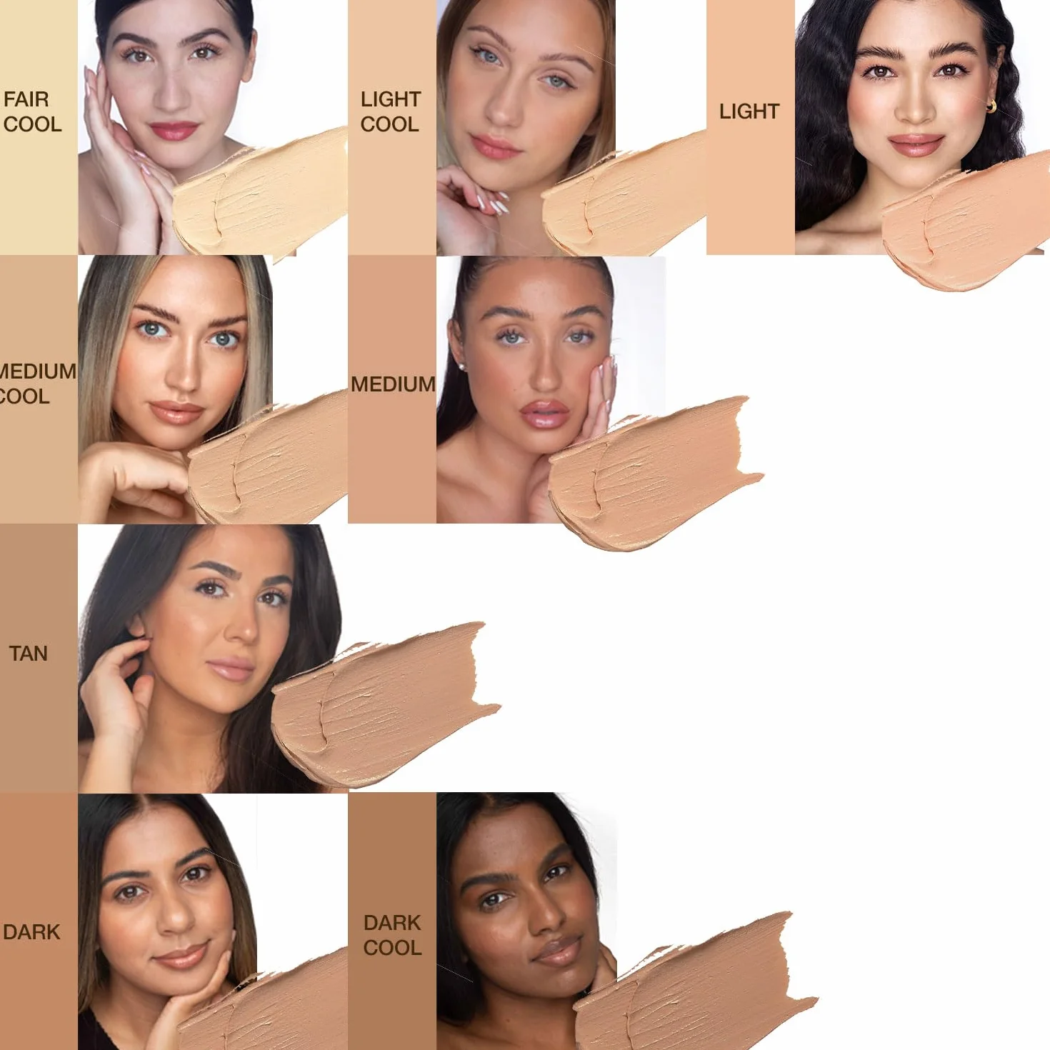 Bellapierre BB Crème SPF 20 | Correcteur, fond de teint et hydratant | Non toxique et sans paraben | Applicateur à pompe – 50 grammes - Medium Cool