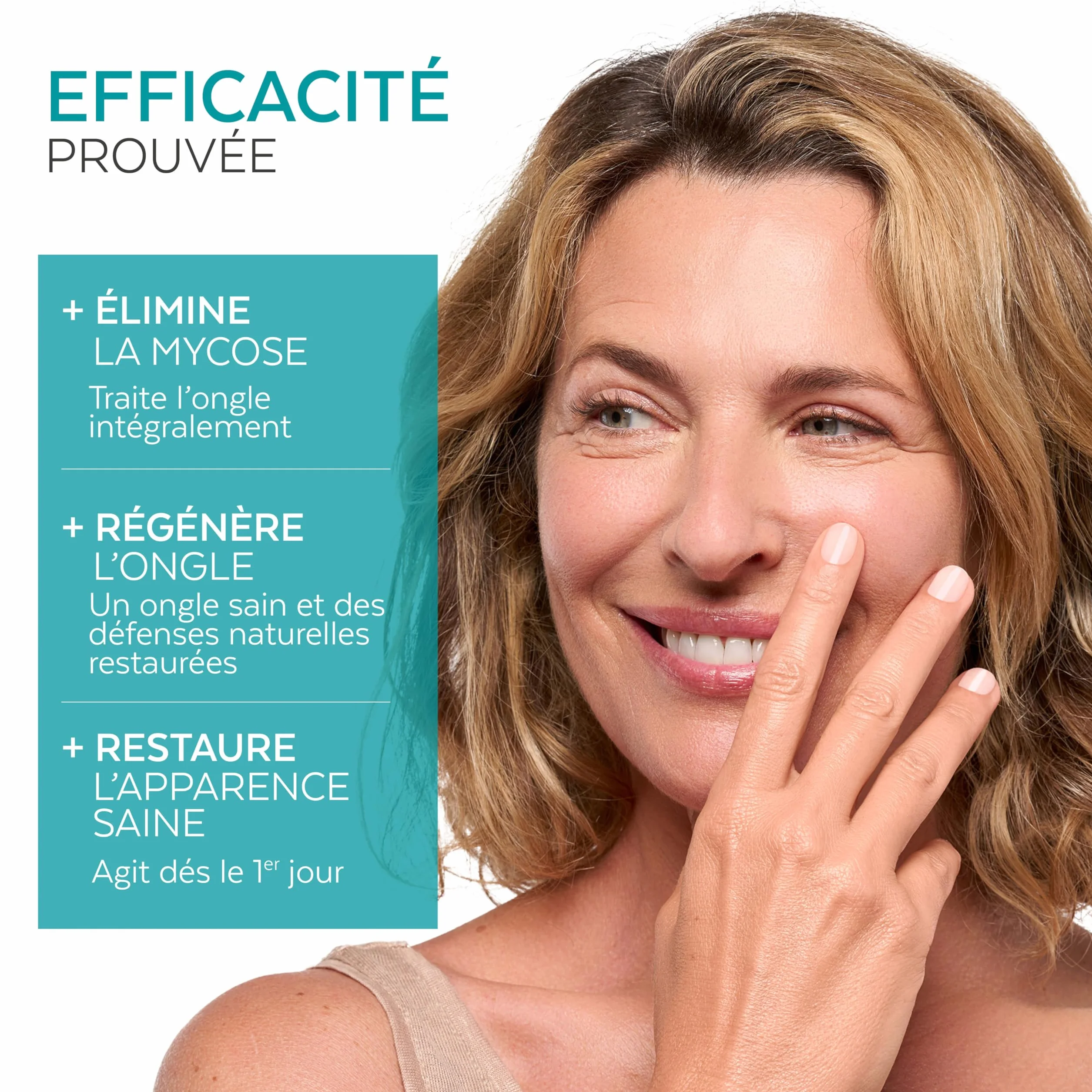 PODERM MYCOSE ONGLE TRAITEMENT 2en1 Antifongique Réparateur Pied Main Swiss Made