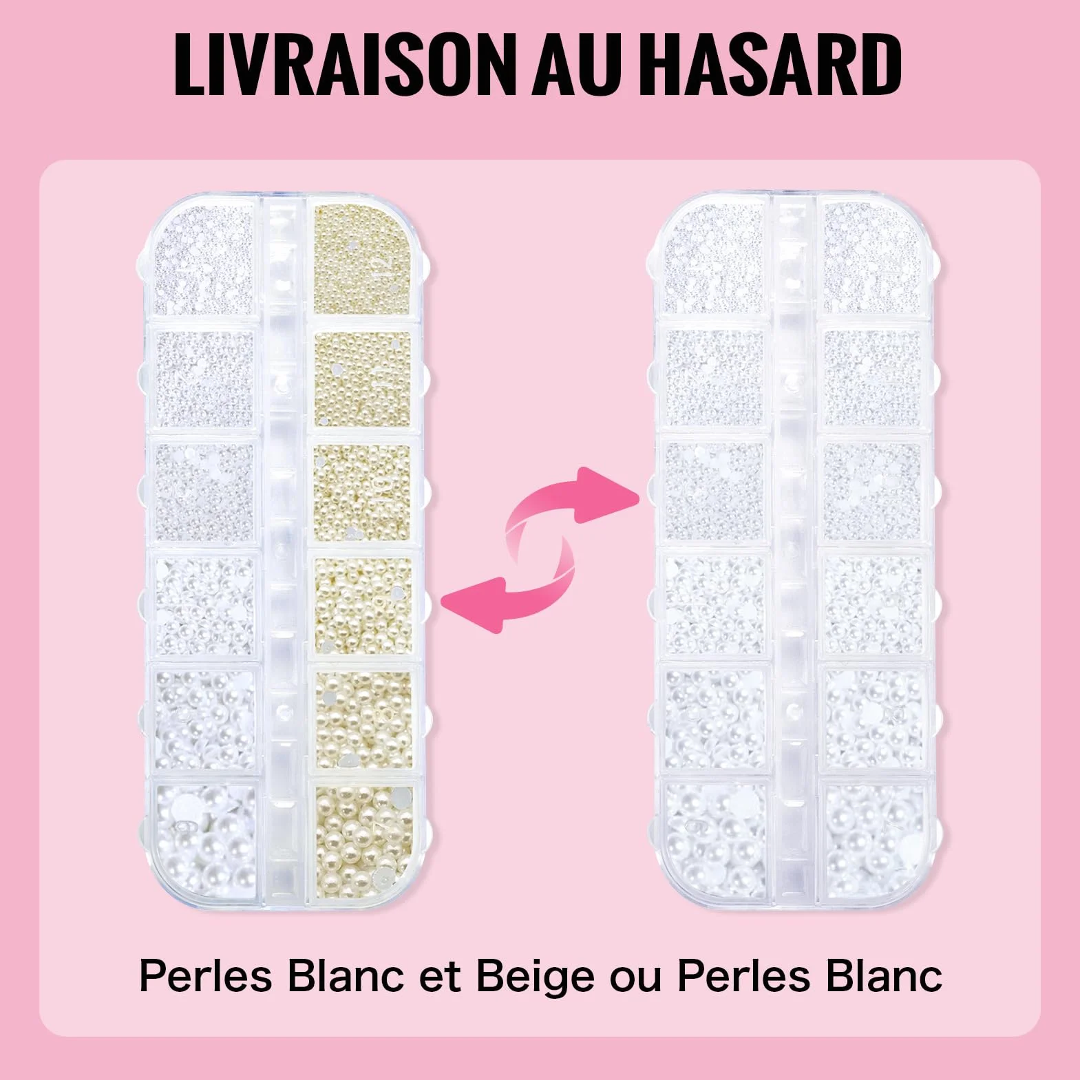 7159pcs visage gemme yeux bijoux strass couleur dos plat perles blanches beiges avec pinces maquillage manucure