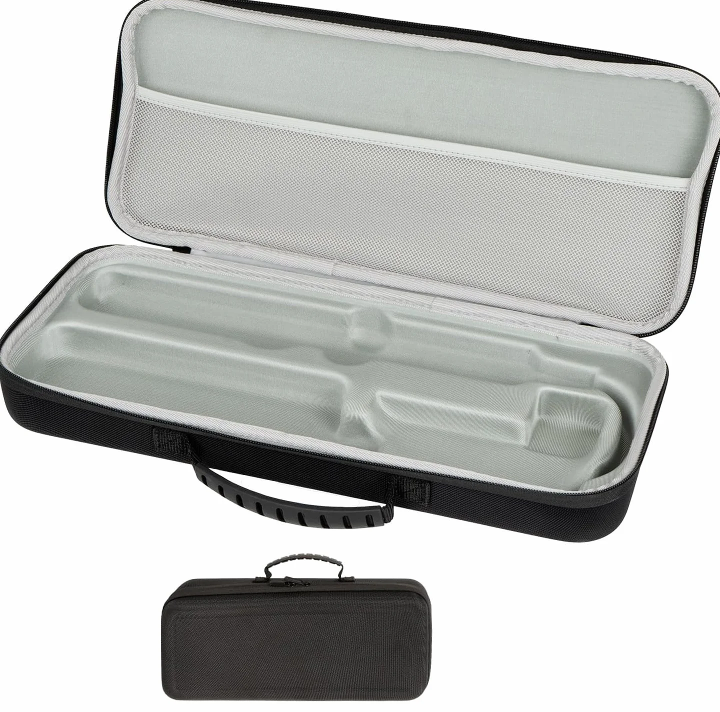 Dokeno Sac de Voyage Compatible avec Dyson Airstrait HT01, Étui de Rangement Portable Étanche, Mallette Rigide Antichoc pour Lisseur Airstrait, Sac de Protection pour Sèche-Cheveux et Accessoires