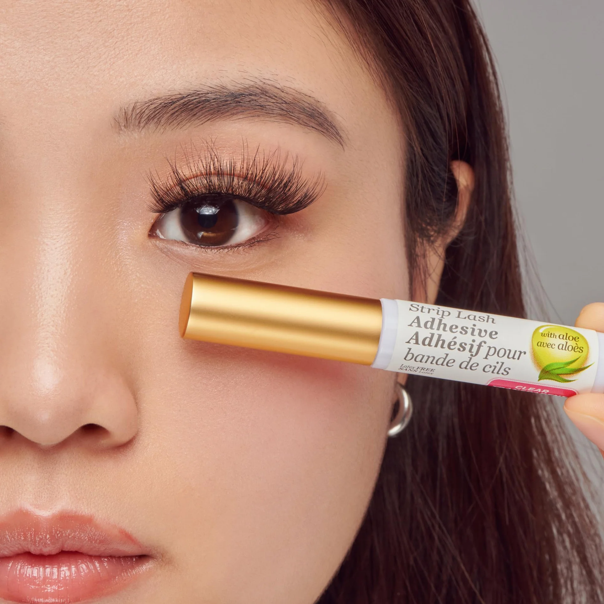KISS Lash Glue Clear 5 g Colle faux cils transparente waterproof sans latex
