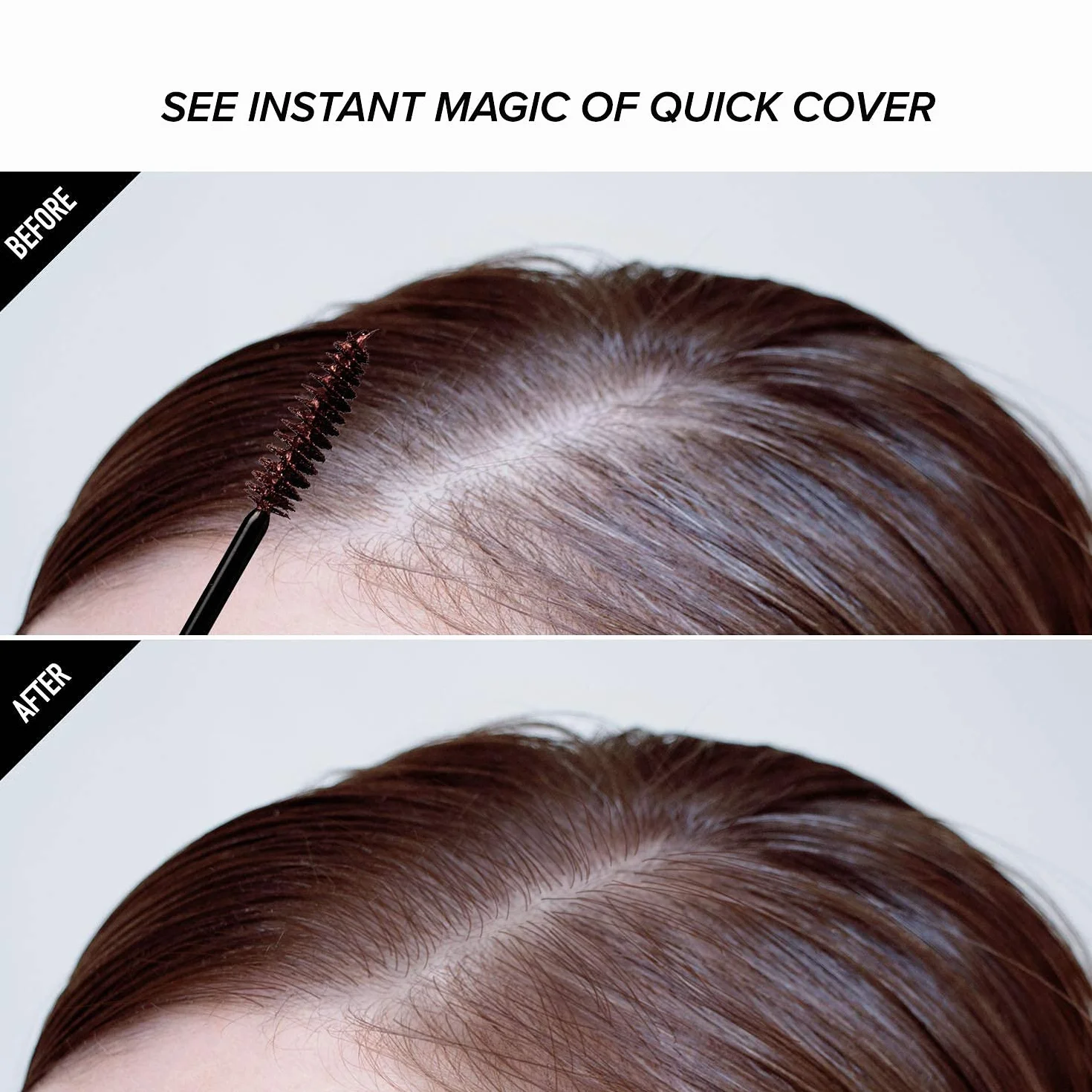 KISS Quick Cover Brush-in Color Touch Up Dark Brown
