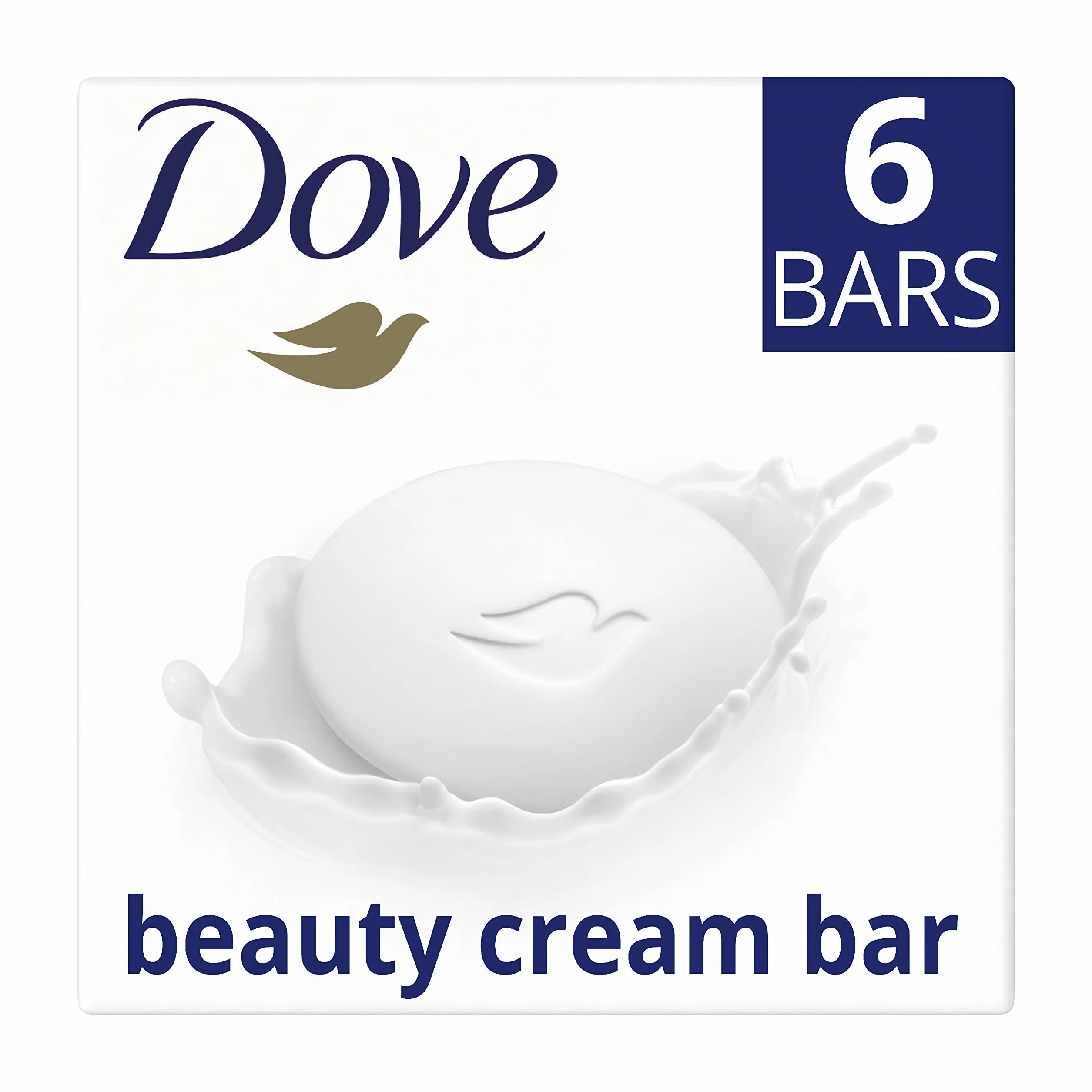 Dove Original Beauty Bar à la Crème Hydratante 6 x 90 g