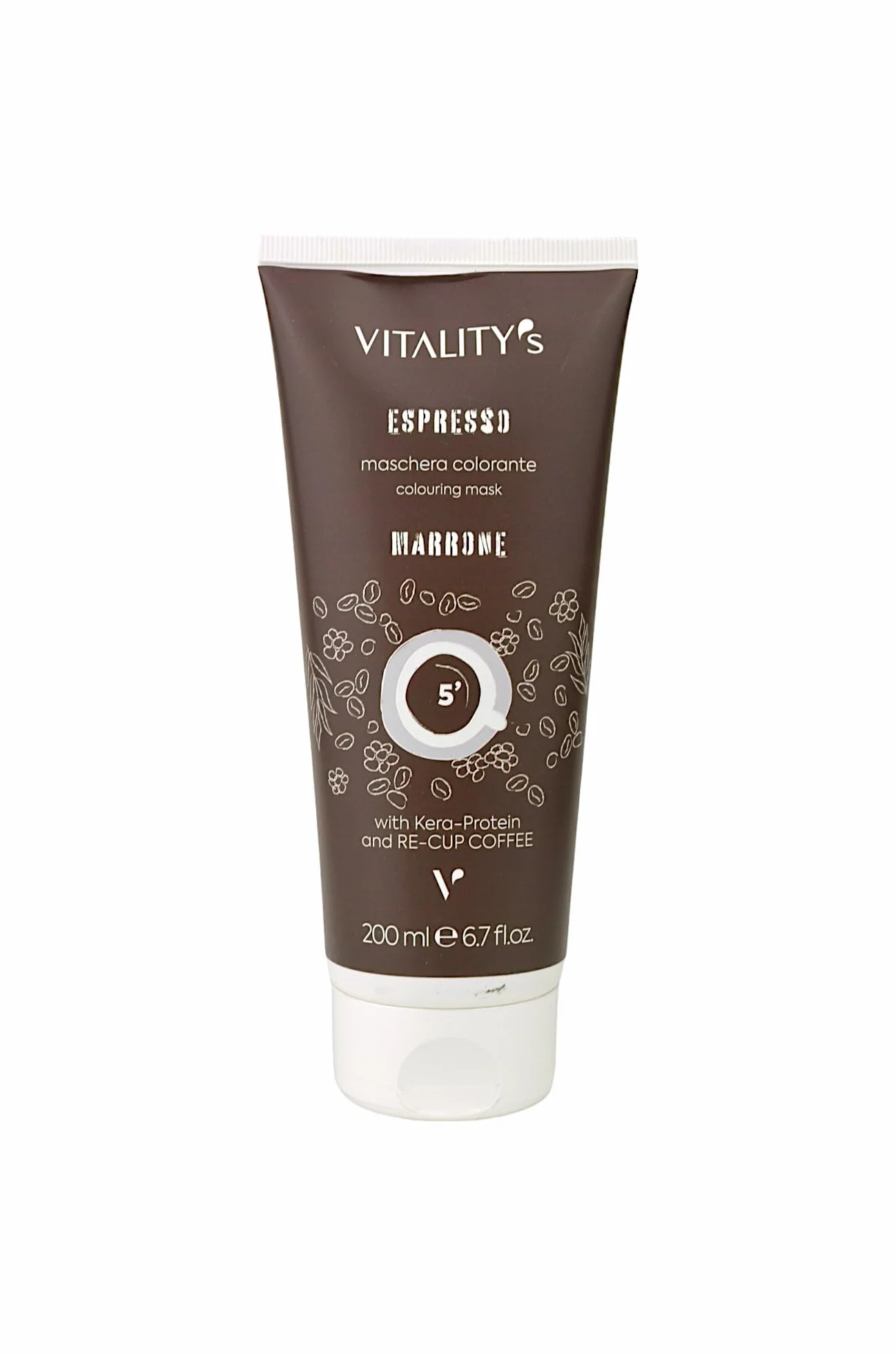 Vitalitys Espresso Braun - Baume teinté et nourrissant - 200 ml