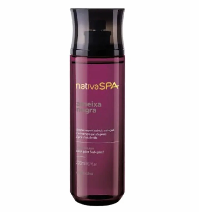 Body Splash Nativa Spa Ameixa Noir By O Boticário