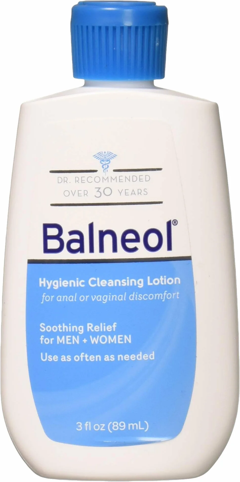 Balneol Hygienic Cleansing Lotion, 3.0-Ounce Bottles (Pack of 2)