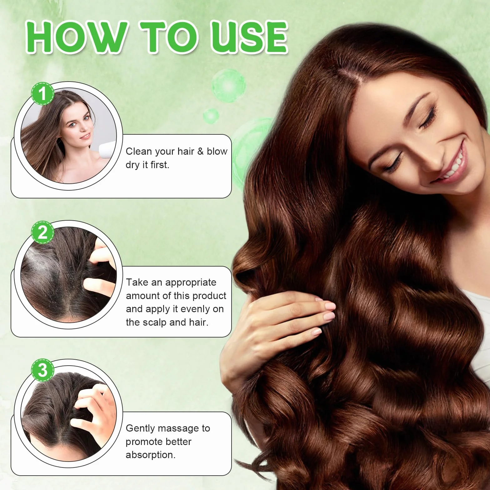 Shampoing Romarin Pousse Cheveux Anti-Chute Renforcement Cheveux Fragiles Clairsemés Hommes Femmes