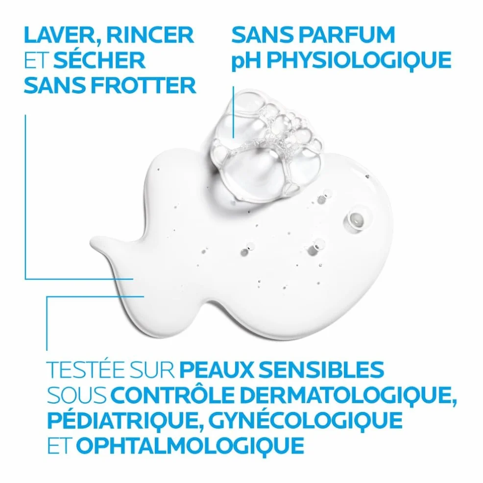 La Roche-Posay Cicaplast Lavant B5+ Gel Mousse de Douche Purifiant Apaisant 5% Vitamine B5 Panthenol