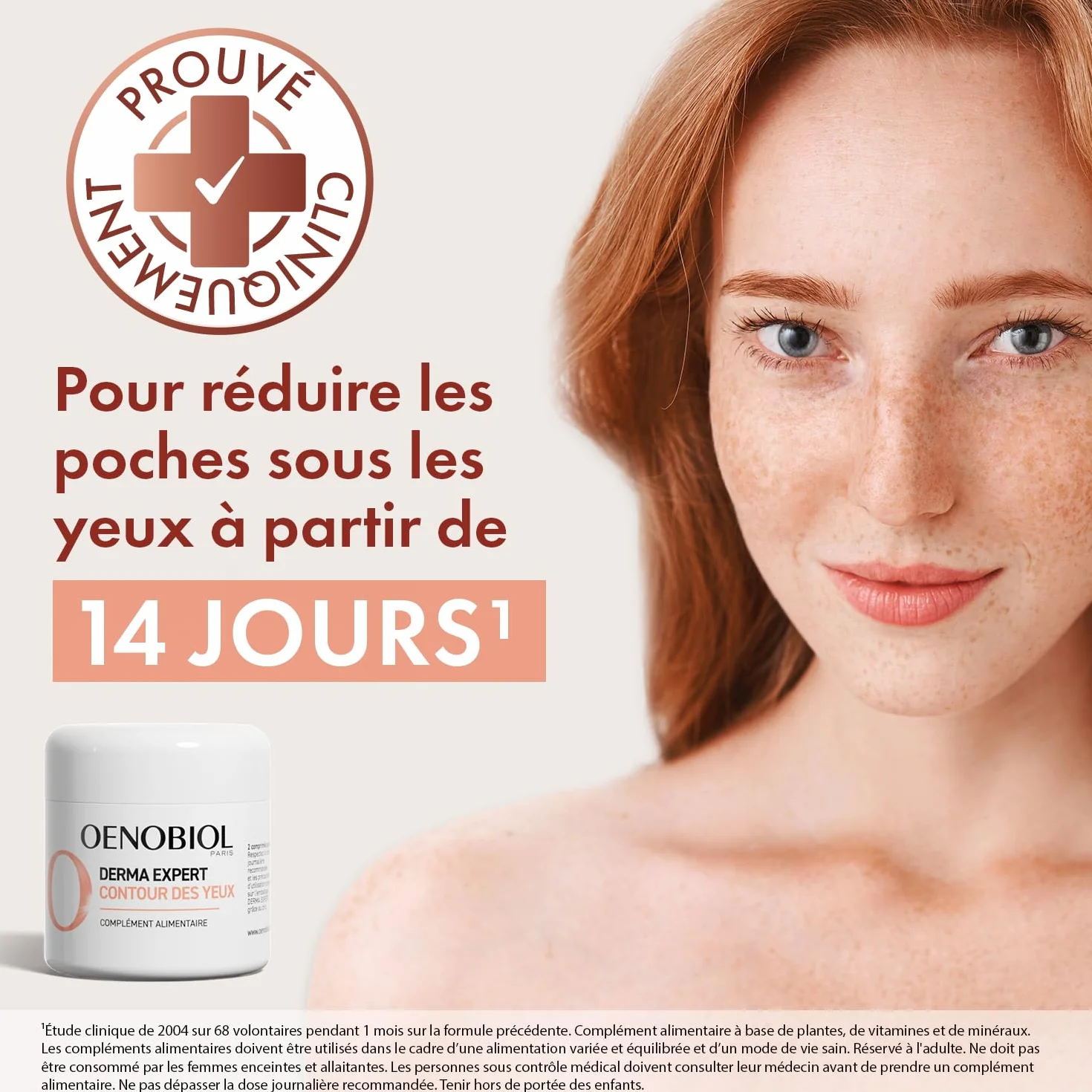 Oenobiol Derma Expert Contour des Yeux Complément Alimentaire 60 Comprimés