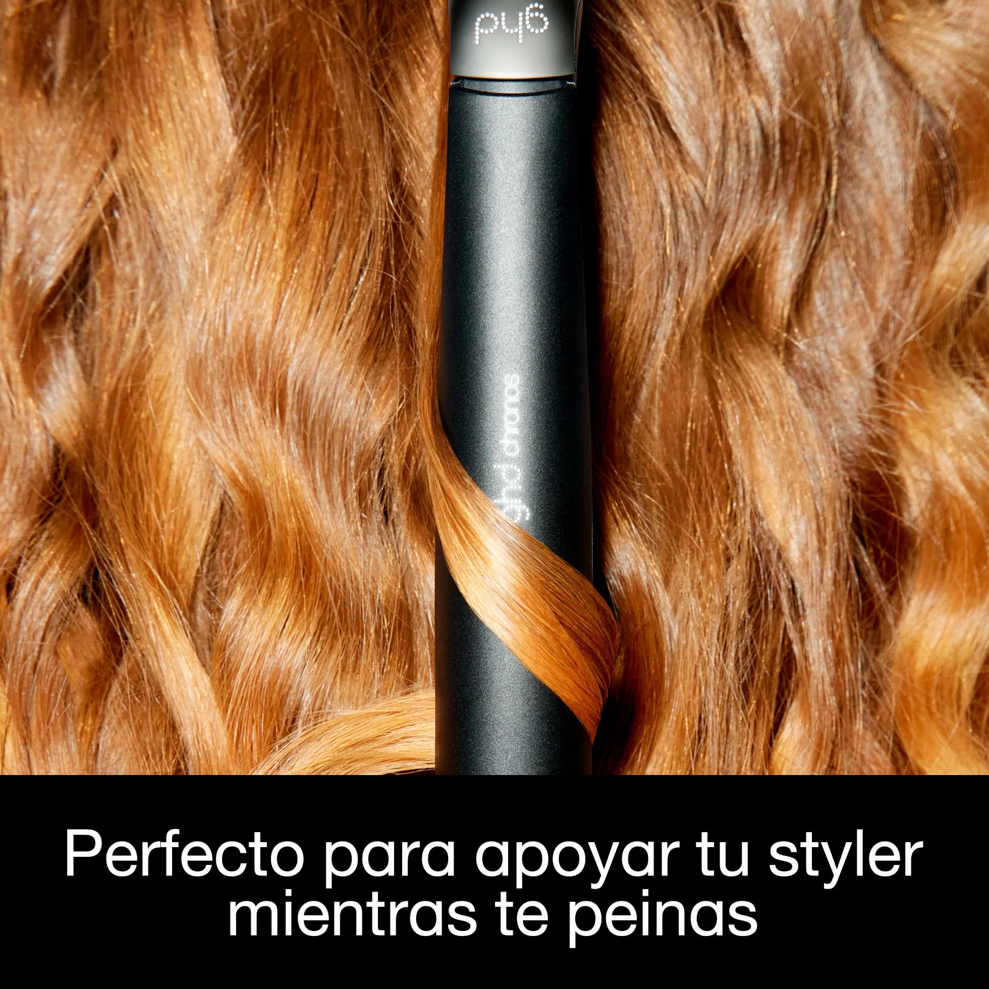 ghd - Pochette et tapis thermorésistants pour Lisseurs - Pochette de rangement (Noir) - Emportez votre lisseur partout - Tapis thermorésistant détachable et dépliable - Idéal pour les lisseurs ghd