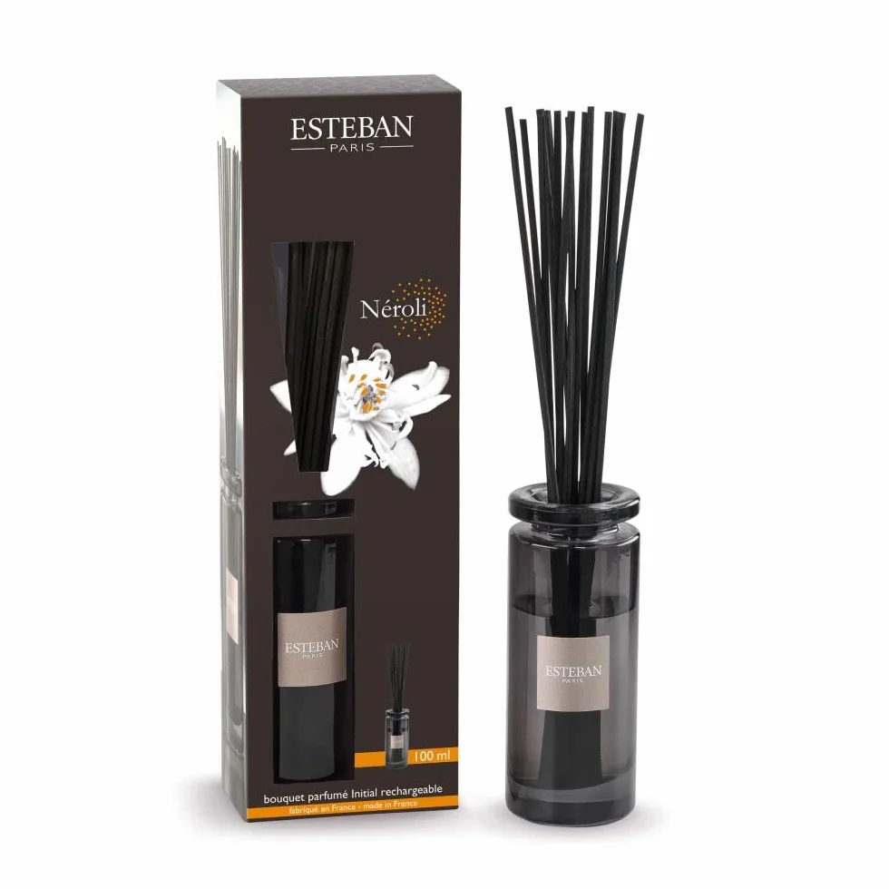 Esteban - Bouquet parfumé Initial rechargeable 100ml - Néroli