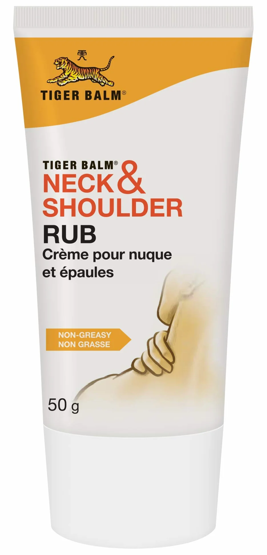 Tiger Balm Crème Neck and Shoulder 50g - Réduit tensions et fatigue