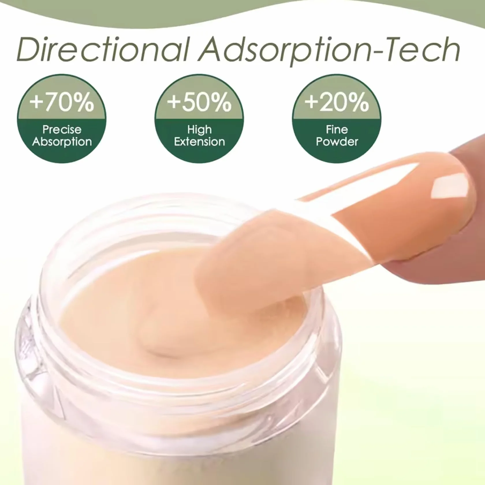 Kit de poudre de trempage pour ongles 10 pièces, 4 couleurs avec activateur base/couche finition, marron