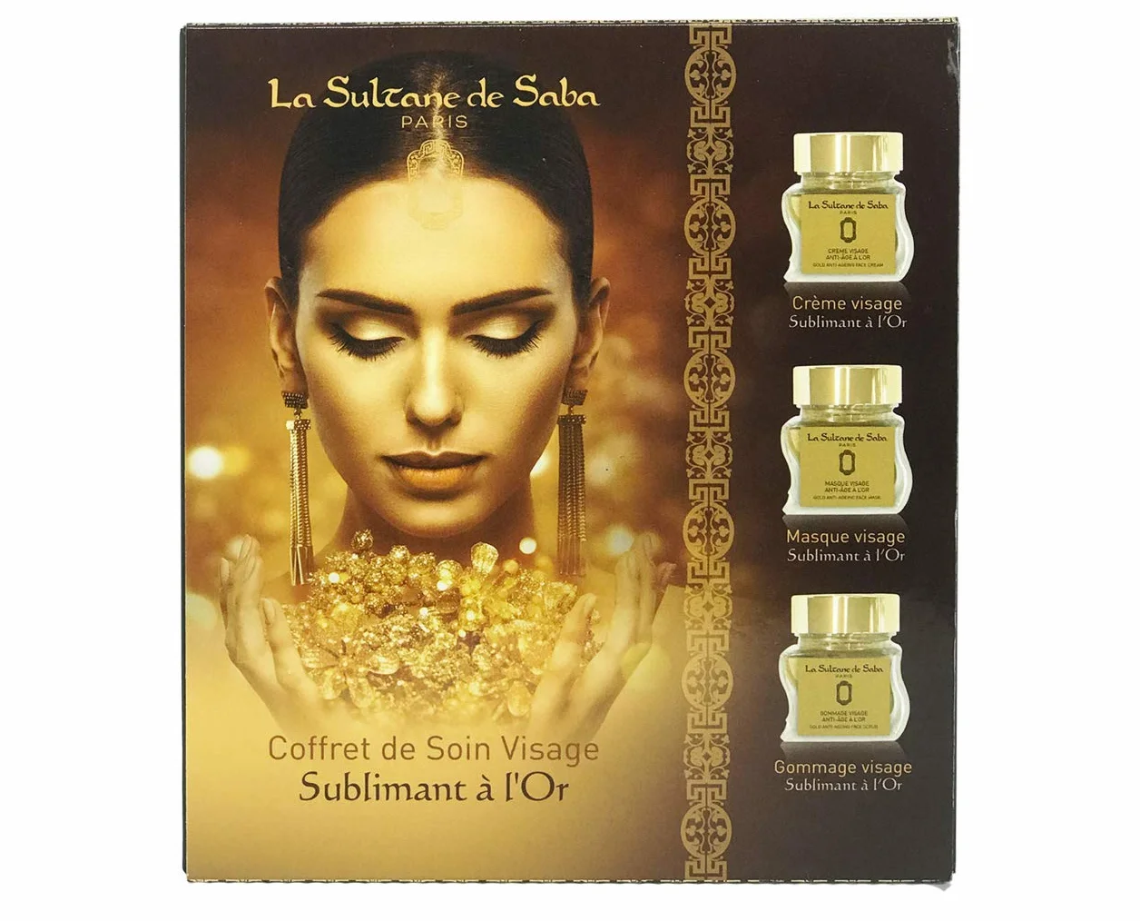 La Sultane de saba - Coffret visage anti-âge à l'or - 3700448605054
