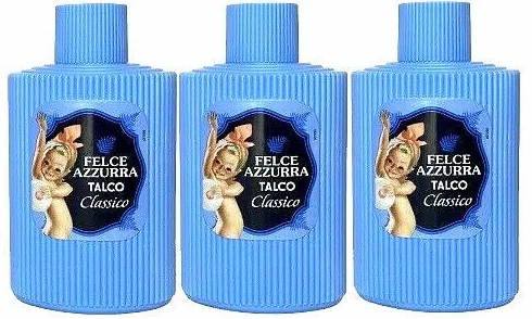 PAGLIERI Felce Azzurra Poudre corporelle talc 3 x 200 g