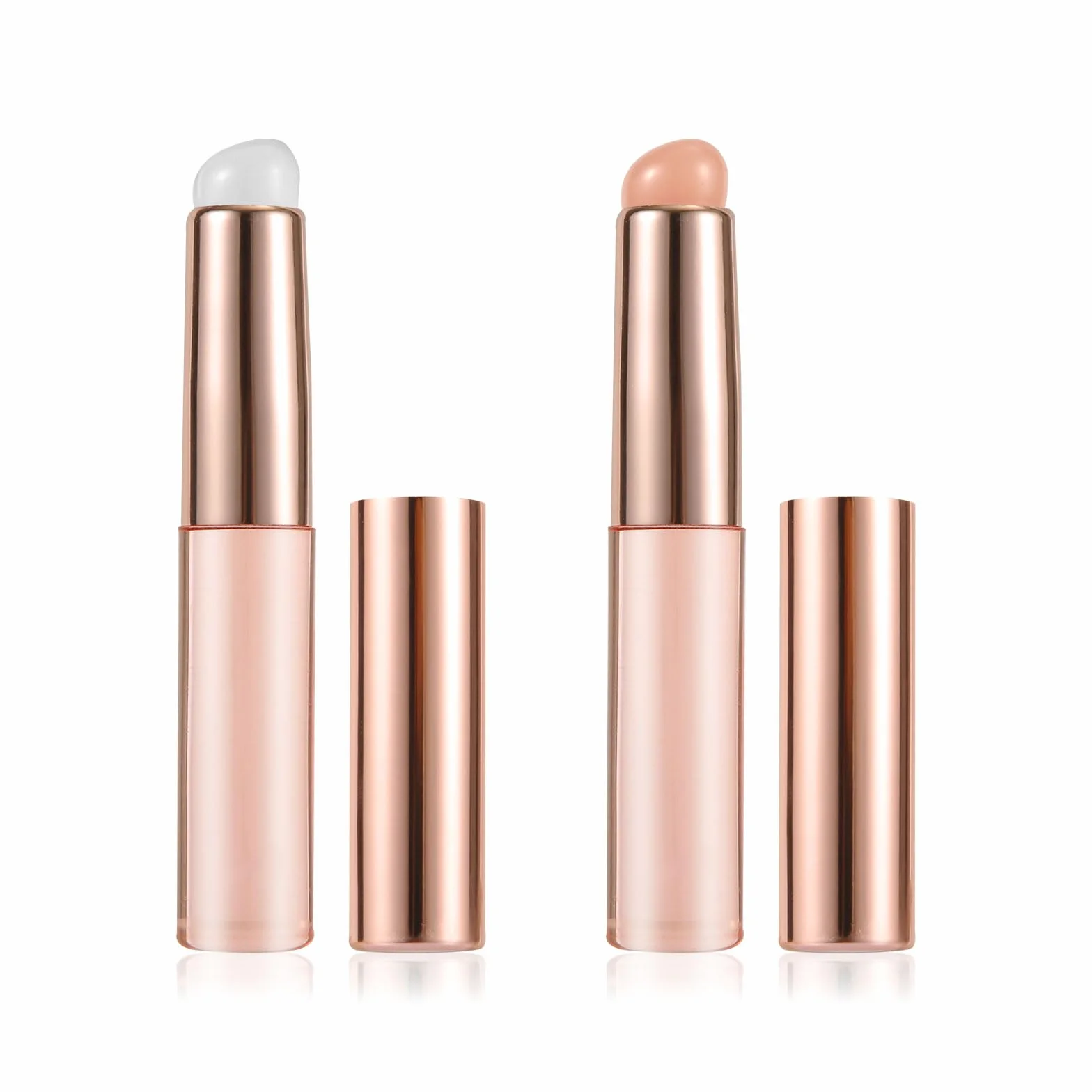 Pinceau à Lèvres en Silicone, Applicateur de Masque à Lèvres avec Capuchon, Pinceau de Maquillage Multifonctionnel