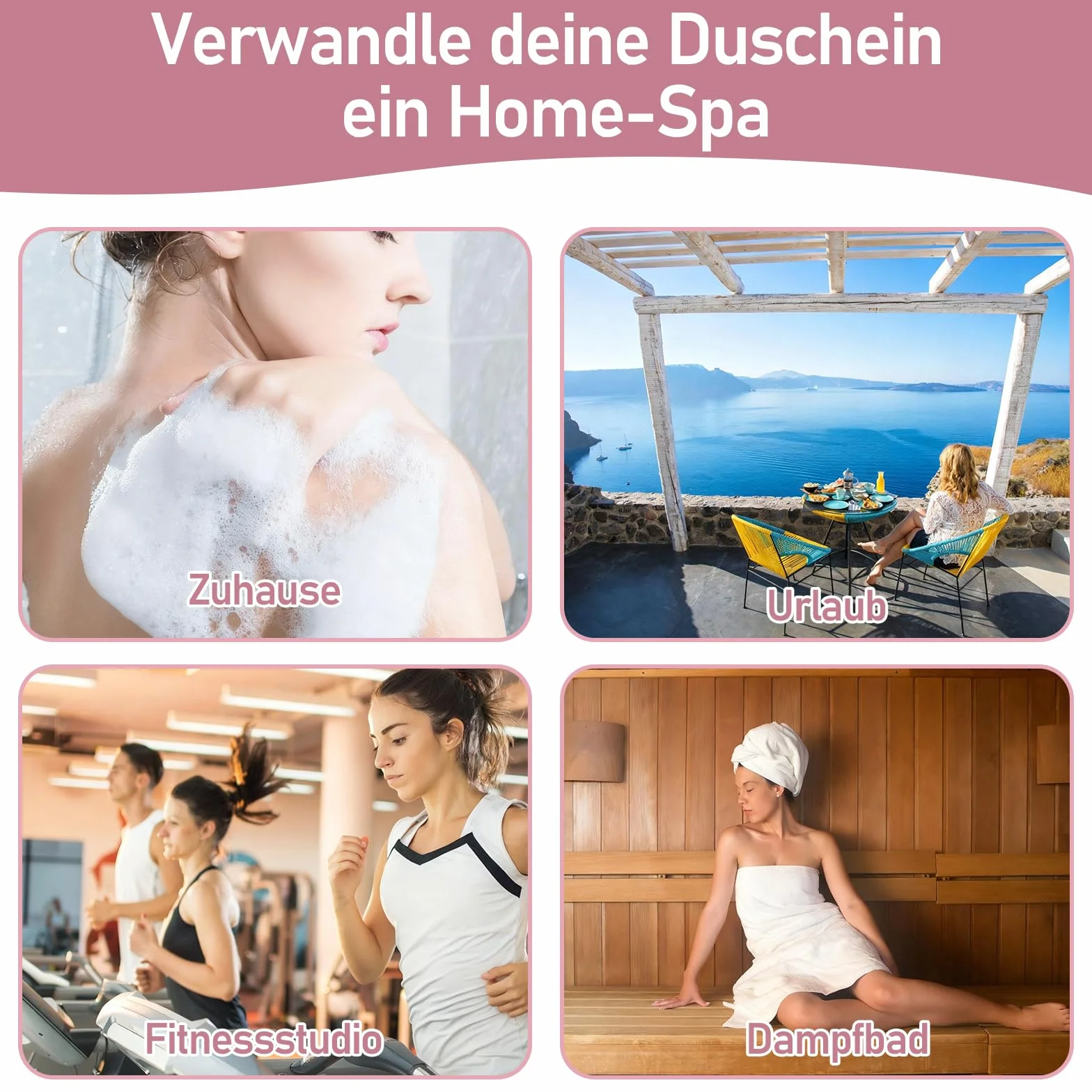 Lot de bombes de bain apaisantes - Bombes de douche naturelles pour détente
