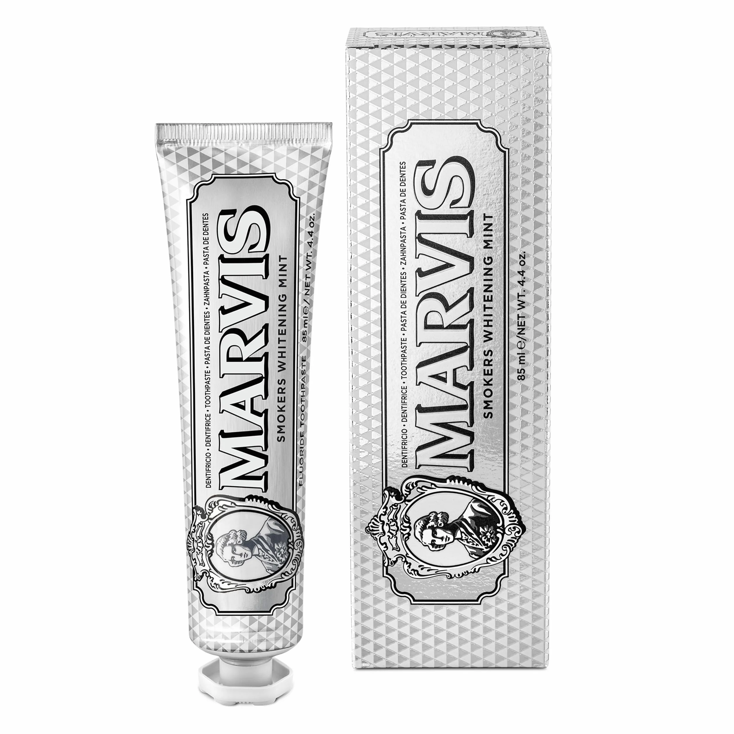 Marvis Dentifrice blanchissant pour fumeurs Menthe 85 ml