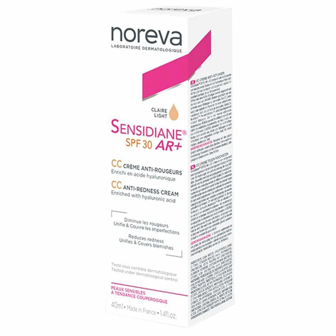 Noreva Sensidiane Ar Cc Crème légère SPF 30 40 ml