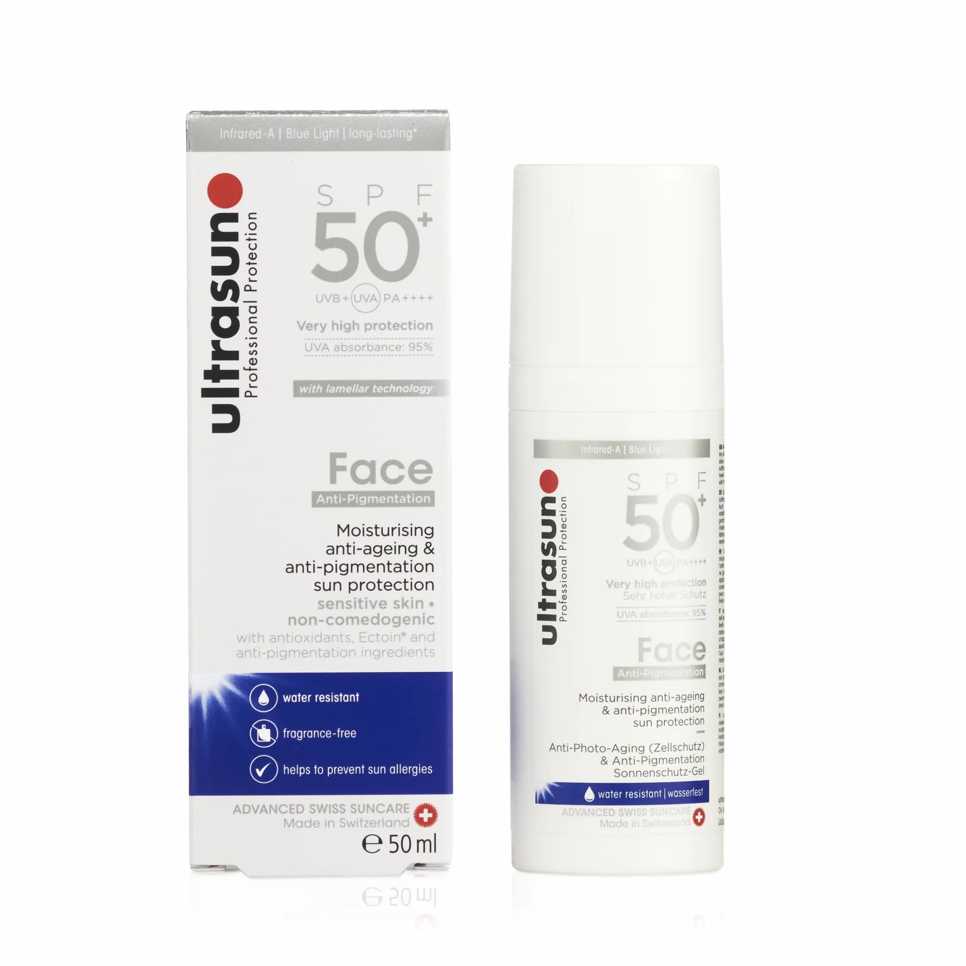 ultrasun Face Spray Anti-pigmentation SPF 50+ 50 ml