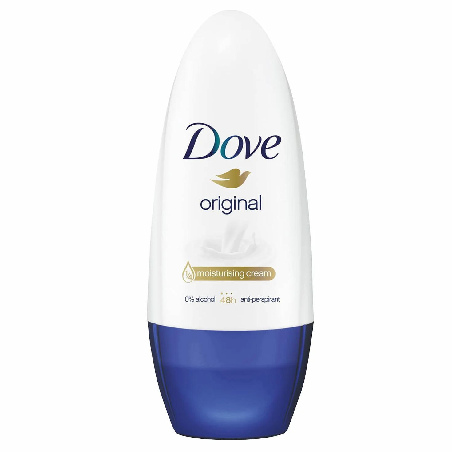 Dove Lot de 6 déodorants anti-transpirant 48H sans alcool 50 ml