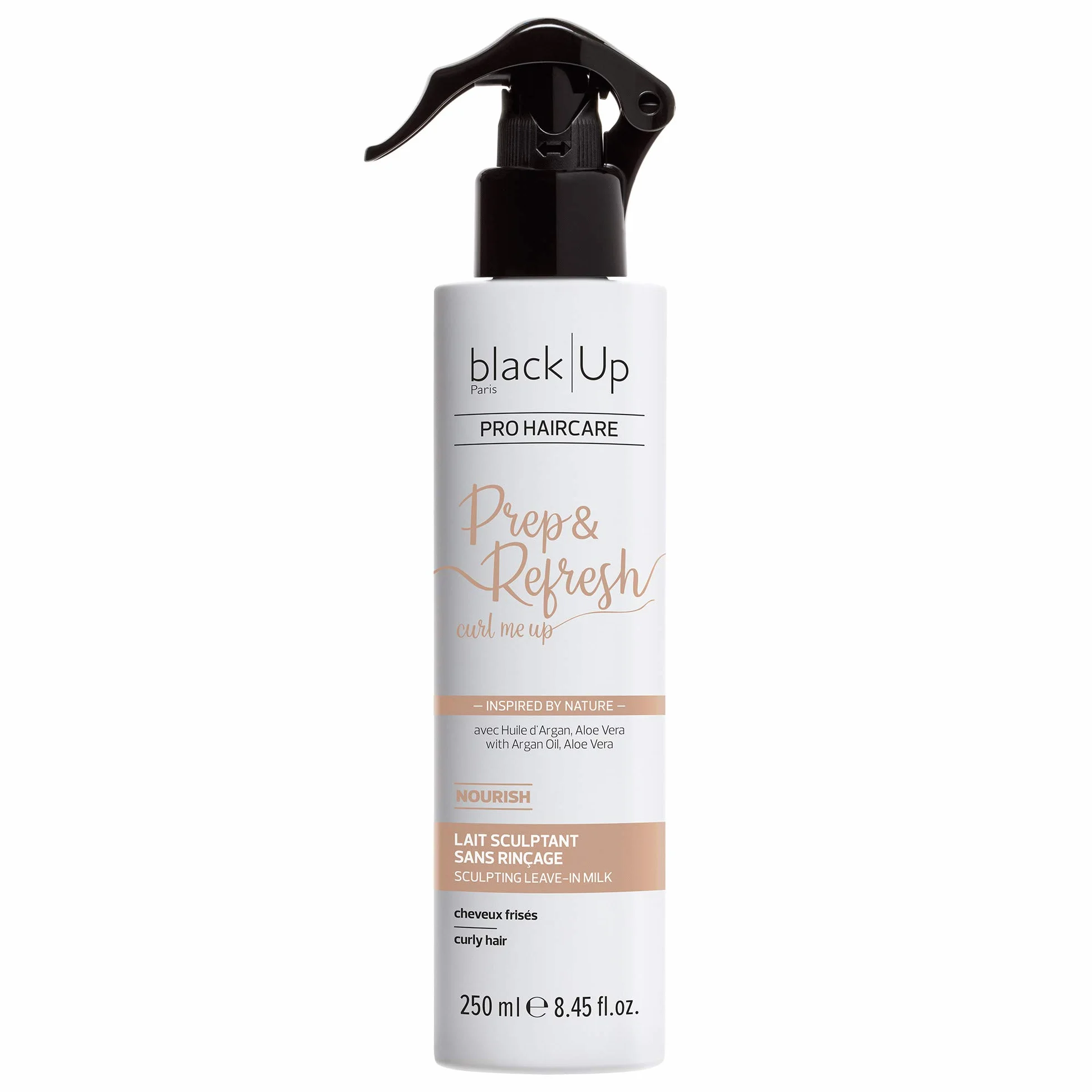 Black Up Prep & Refresh Curl Me Up Lait Sculptant Sans Rinçage