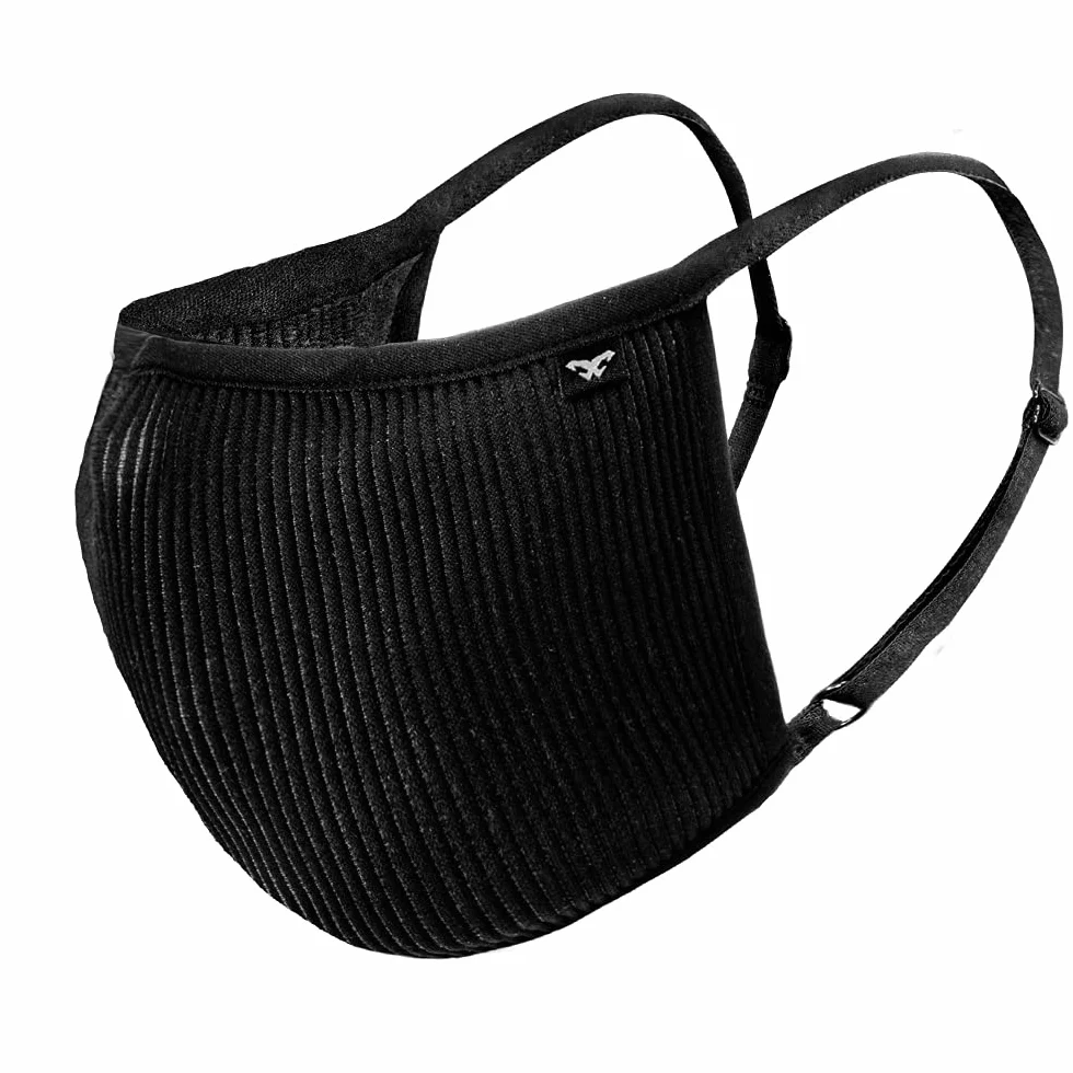 NAROO F.U Plus Masque de sport respirant anti-poussière anti-pollen Noir L
