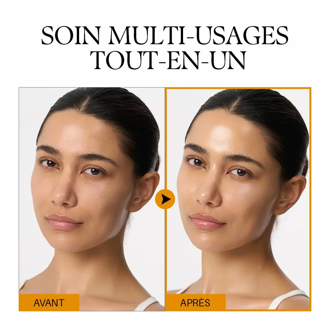 d'Alba Double Sérum à la Truffe Blanche Italienne Multi-Baume Tout-en-Un Soin de la Peau Végétalien Traitement 3-en-1 Baume des Yeux en Stick Soin Coréen