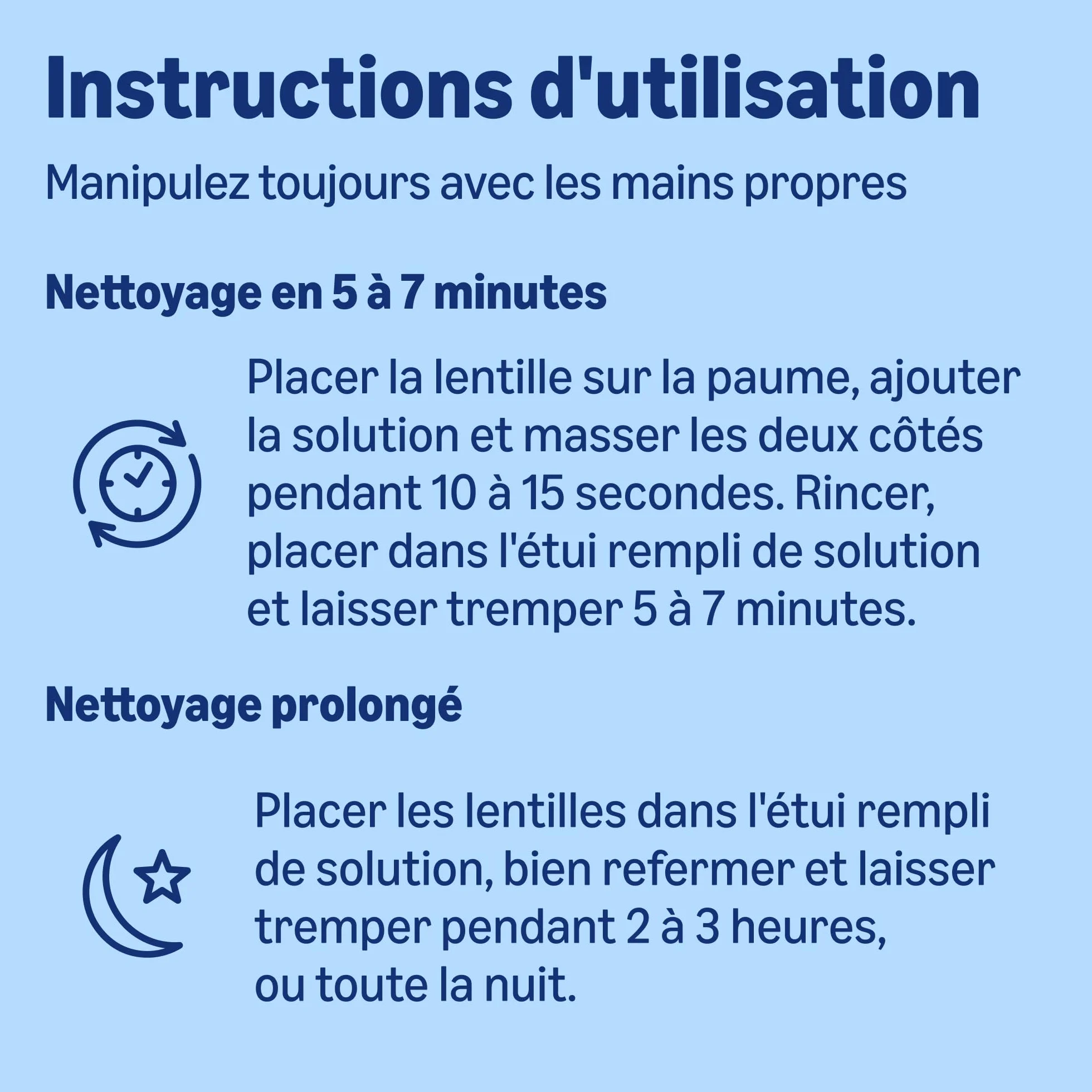 Healthcare by Amazon Solution lentilles de contact tout-en-un 2 x 250 ml