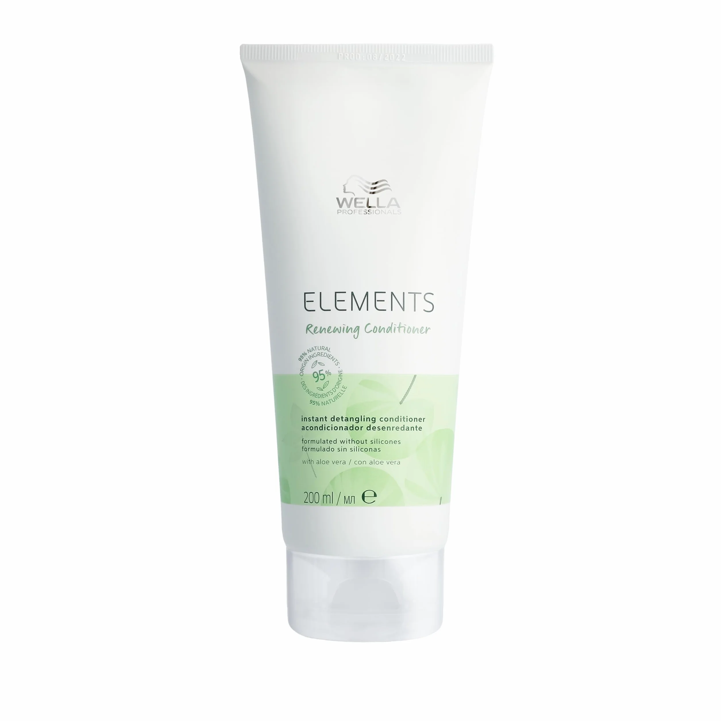 Wella Professionals ELEMENTS Renewing Après-shampoing Sans Sulfate - Démêle, Hydrate & Prévient les Frisottis - Pour Cheveux Normaux à Gras