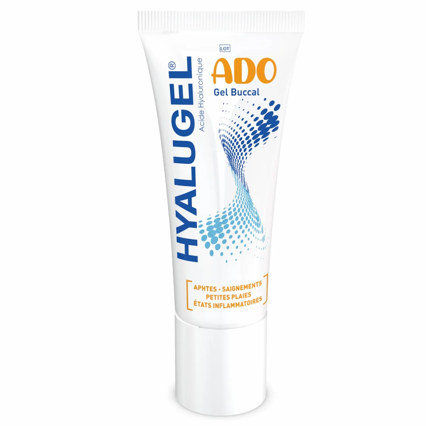 HYALUGEL Gel buccal Acide Hyaluronique 20 mL Lésions orthodontique Aphtes