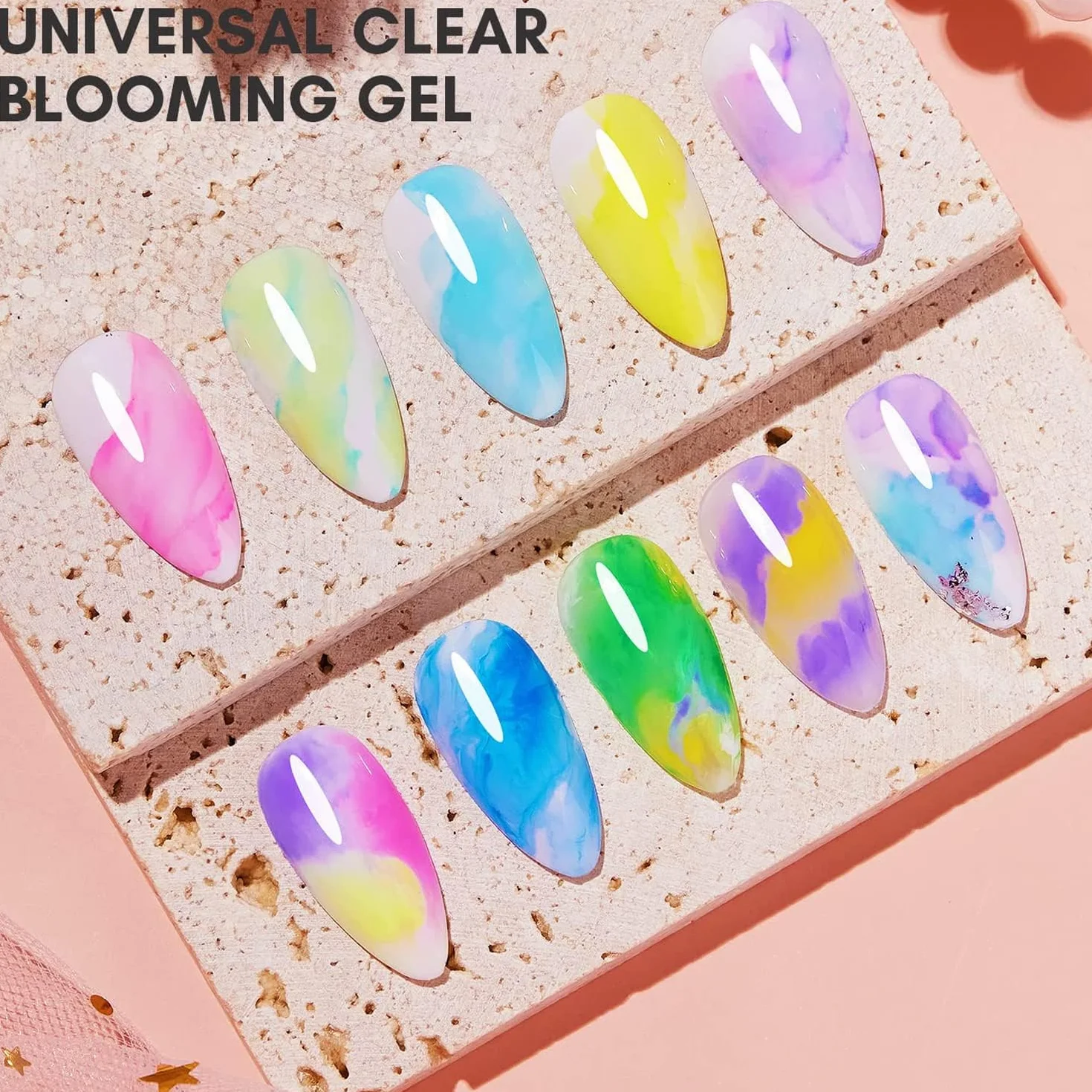 Vishine 16ml Vernis à Ongles Semi-permanent Blooming Gel UV LED Nail Art