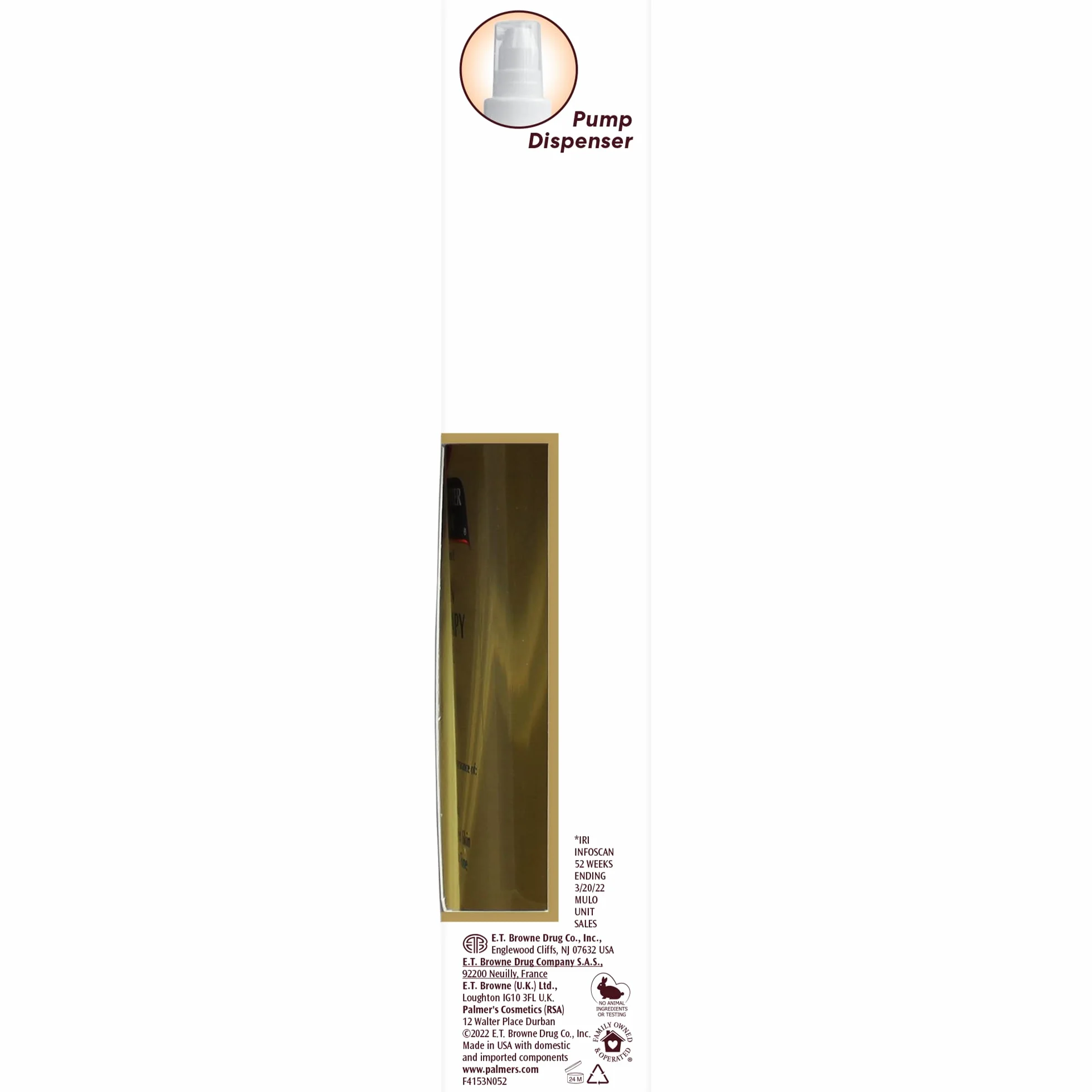 Palmer's Huile Sèche Cacao Grand Format 150 ml