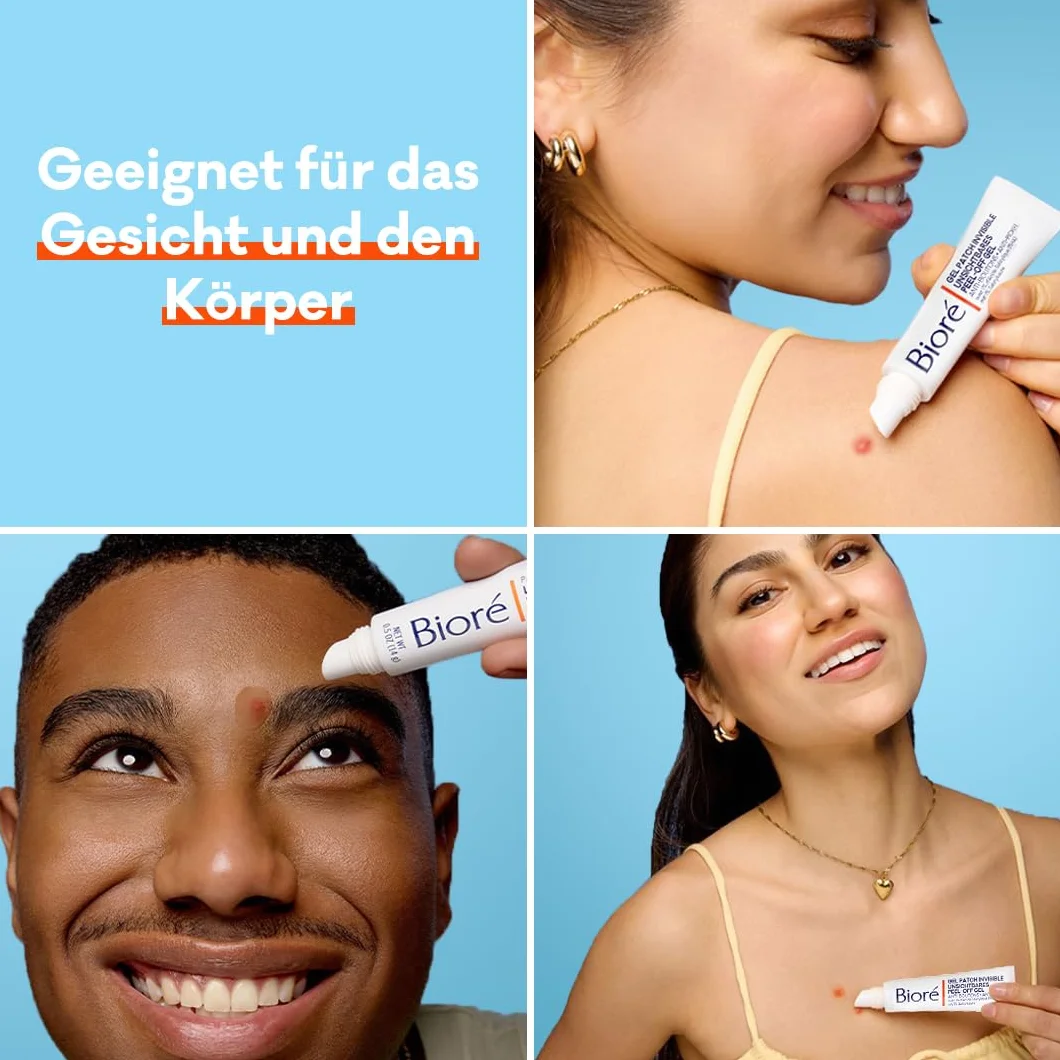 Bioré Gel Patch Invisible Anti-Boutons 15ml