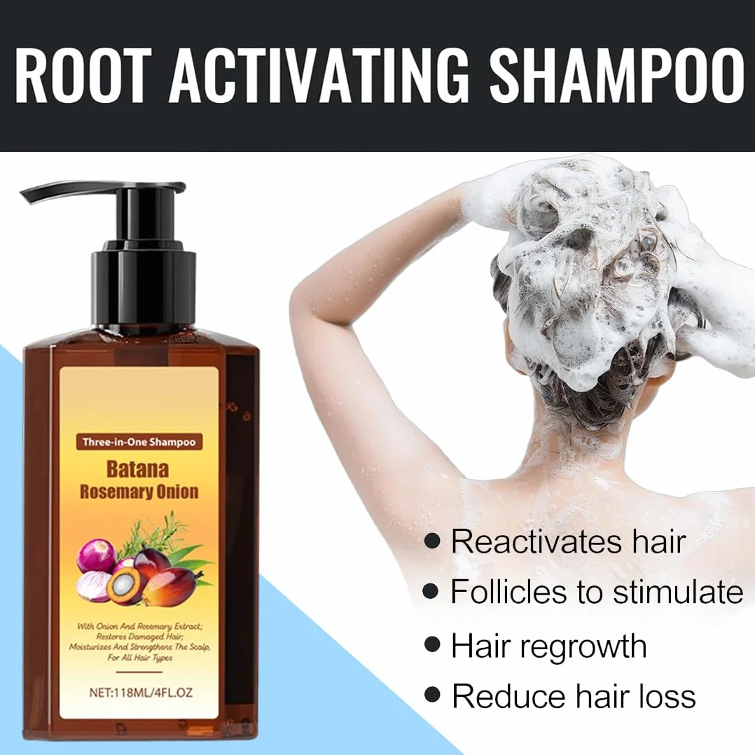 Hair Shampoo Anti Chute Shampoing Activateur de Racines Pousse Cheveux Hair Thickening Shampoo Accelerate Hair Growth 100ml