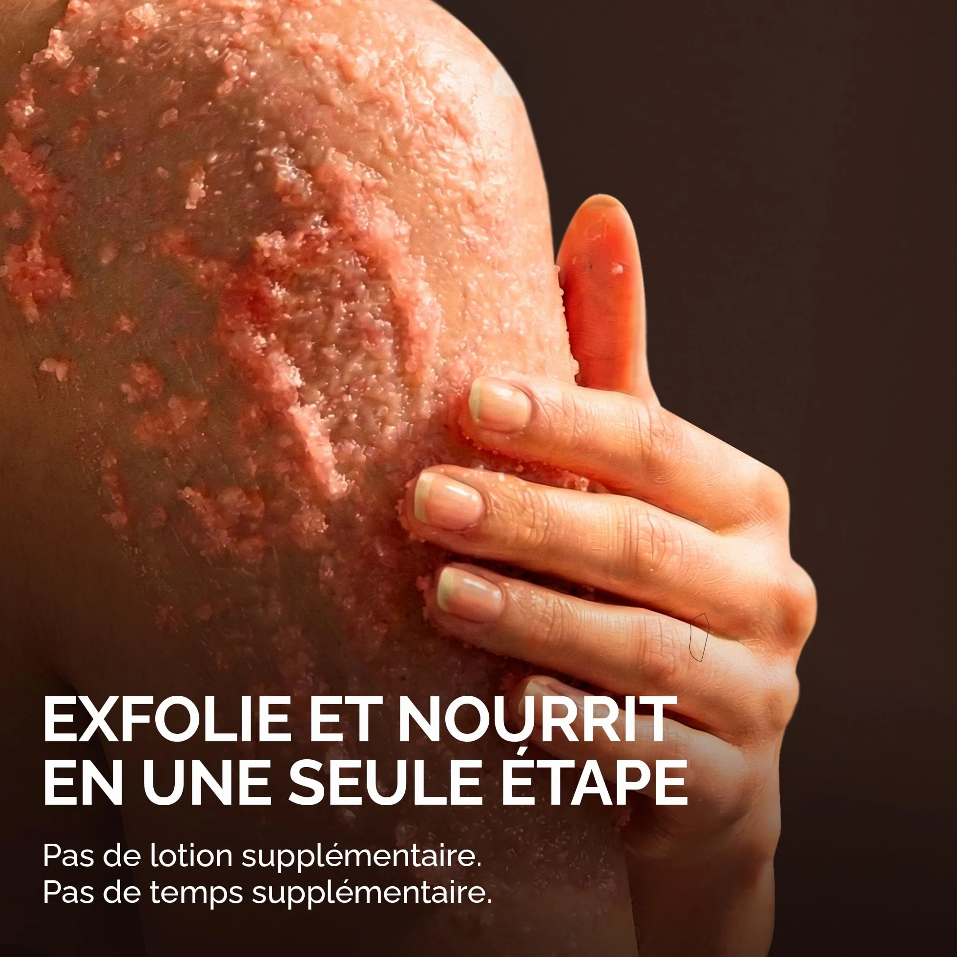 PraNaturals Gommage au Sel de la mer Morte 500 g – Hydratant & Nourrissant, aux Huiles Naturelles & Minéraux, Sans Parabens, Végan