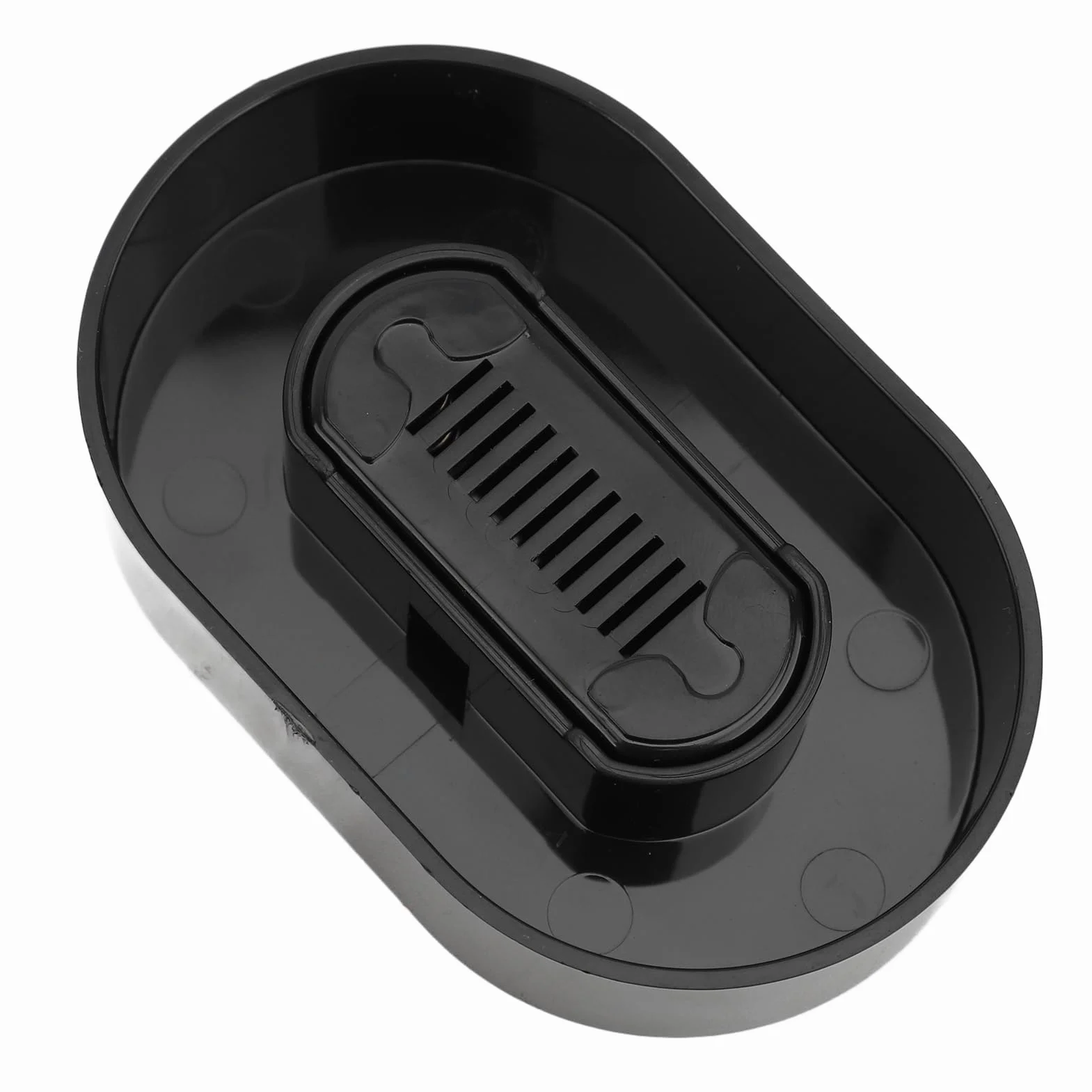 Rinçage de Rasoir Portable, Outil de Nettoyage de Rasage pour Tondeuse à Barbe Manuelle (BLACK)