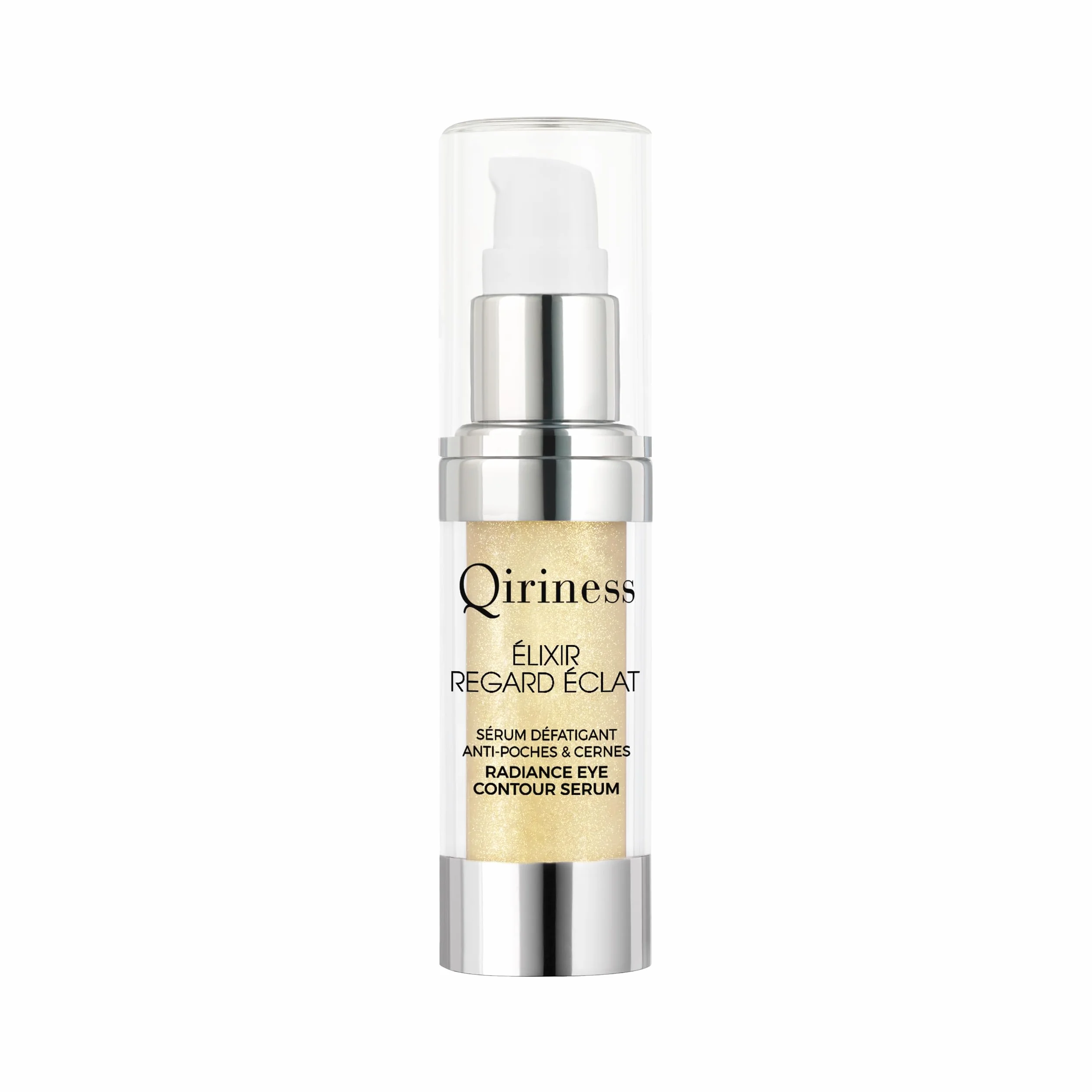 Qiriness Sérum Yeux Caféine Niacinamide Vitamine B3 Trio Fortifiant Anti-Cernes 15 ml