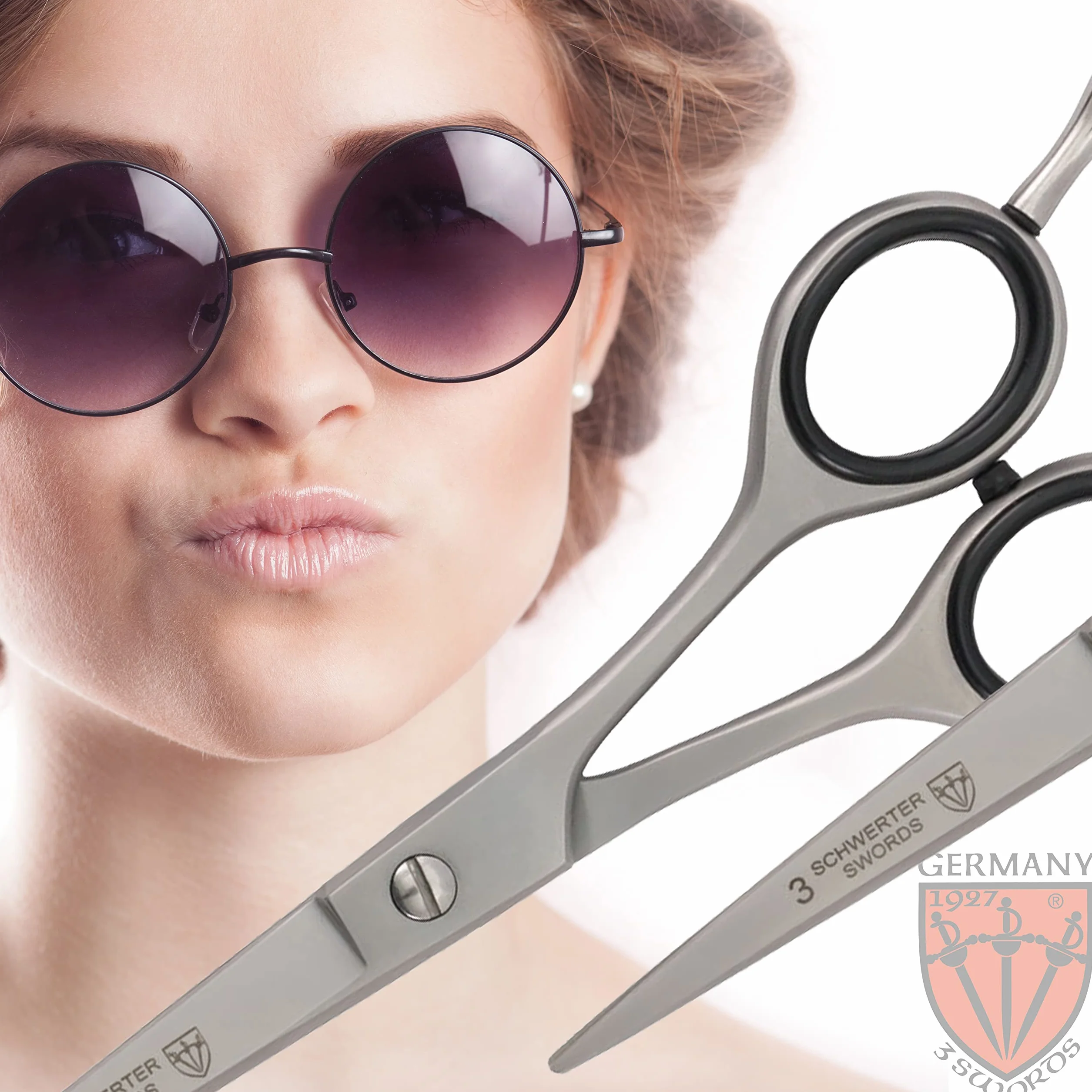Ciseaux de coiffure professionnel inoxydable 3 Swords Germany
