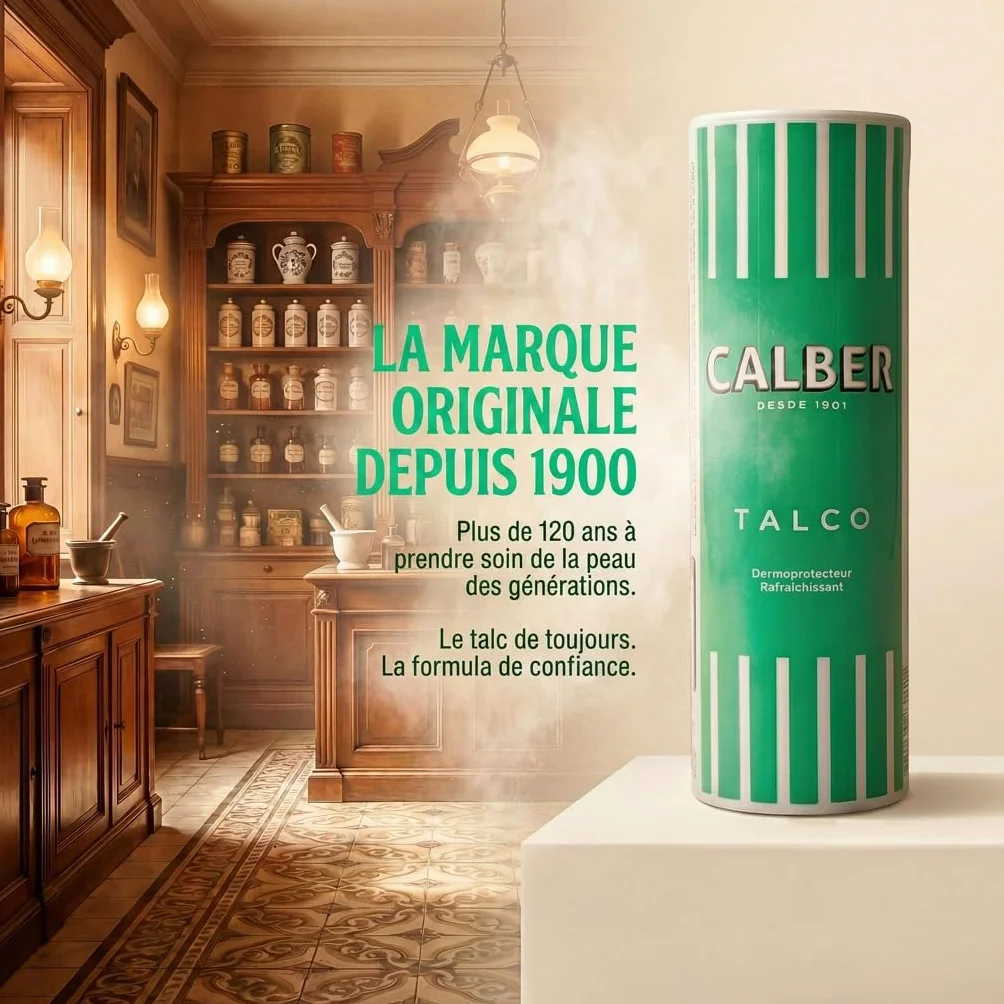 Talco Dermoprotector Poudre de Talc Hipoalergénico